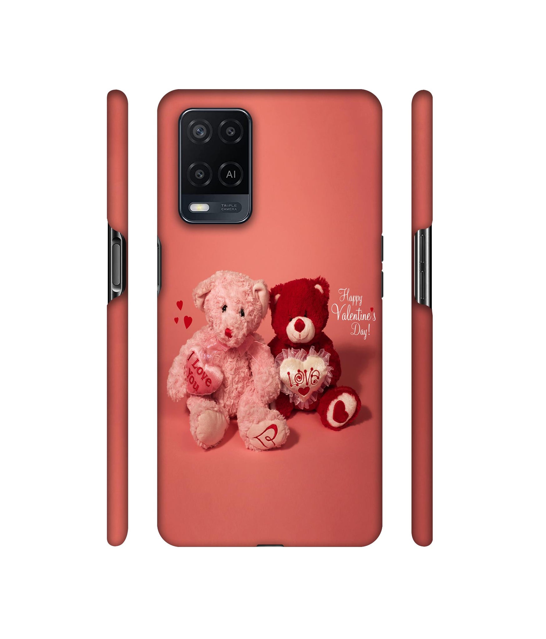 Valentine Day Designer Hard Back Cover for Oppo A54 4G
