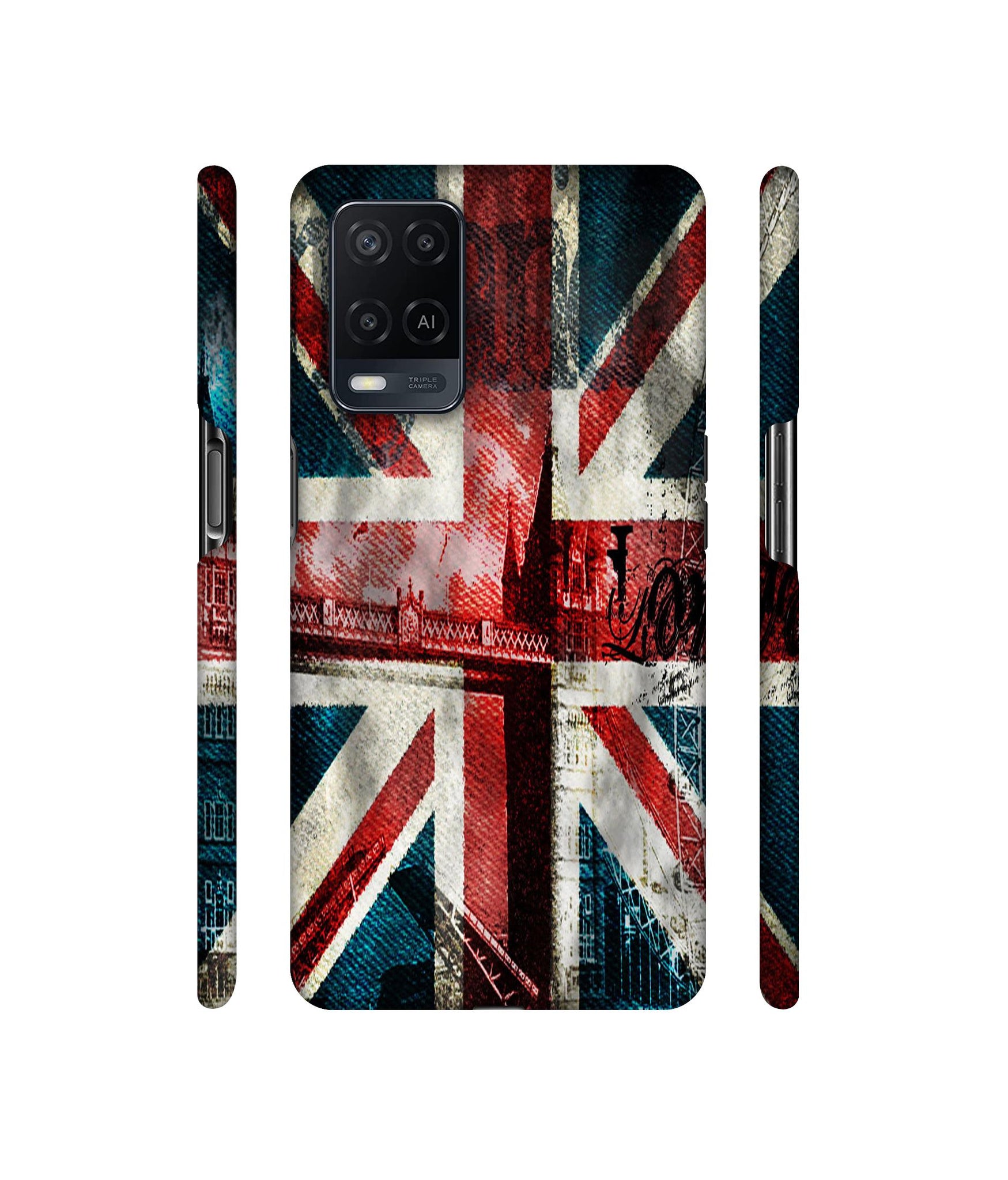 Music Men Designer Hard Back Cover for Oppo A54 4G