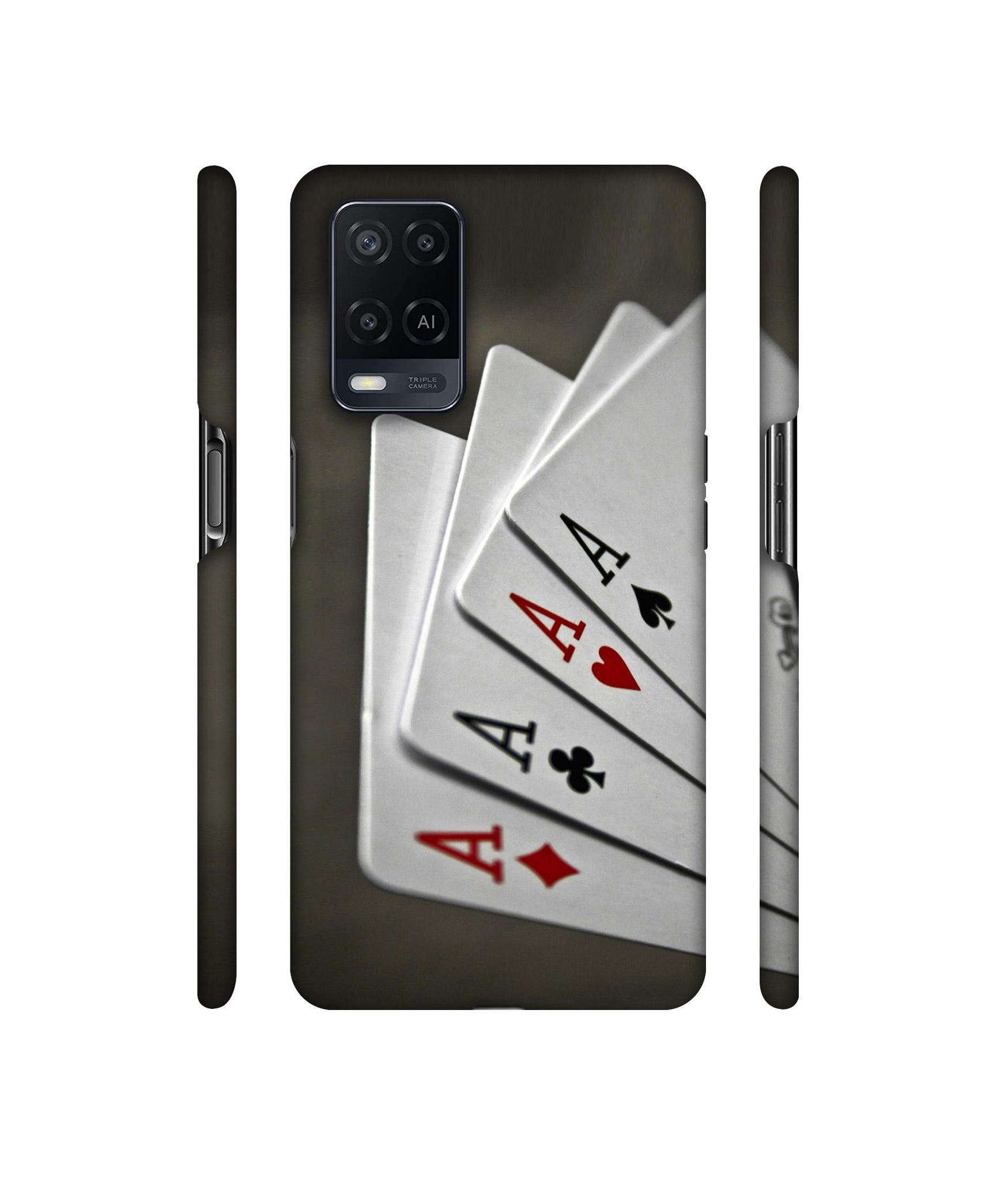 Ace Cards Designer Hard Back Cover for Oppo A54 4G