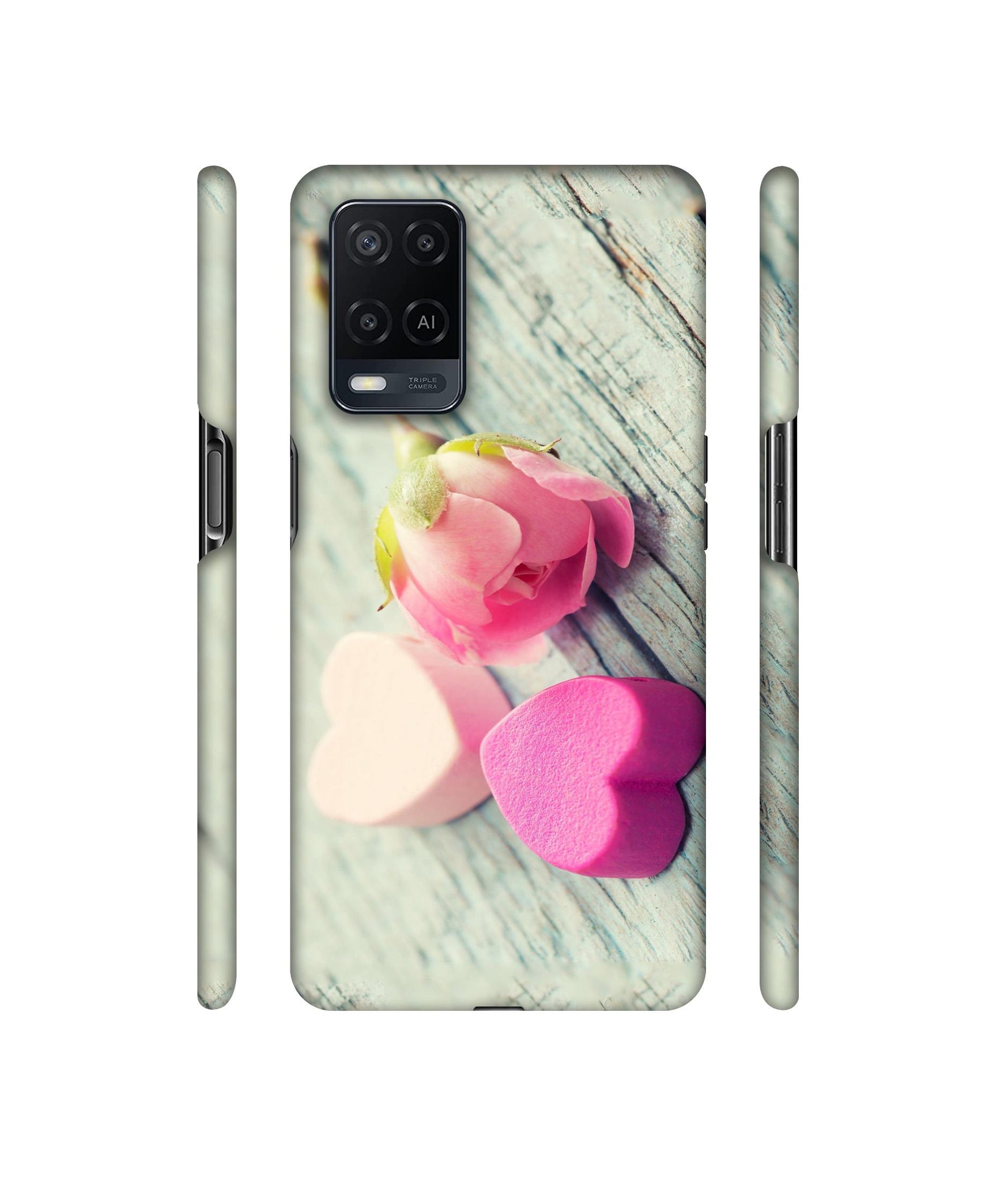 Tenderness Designer Hard Back Cover for Oppo A54 4G