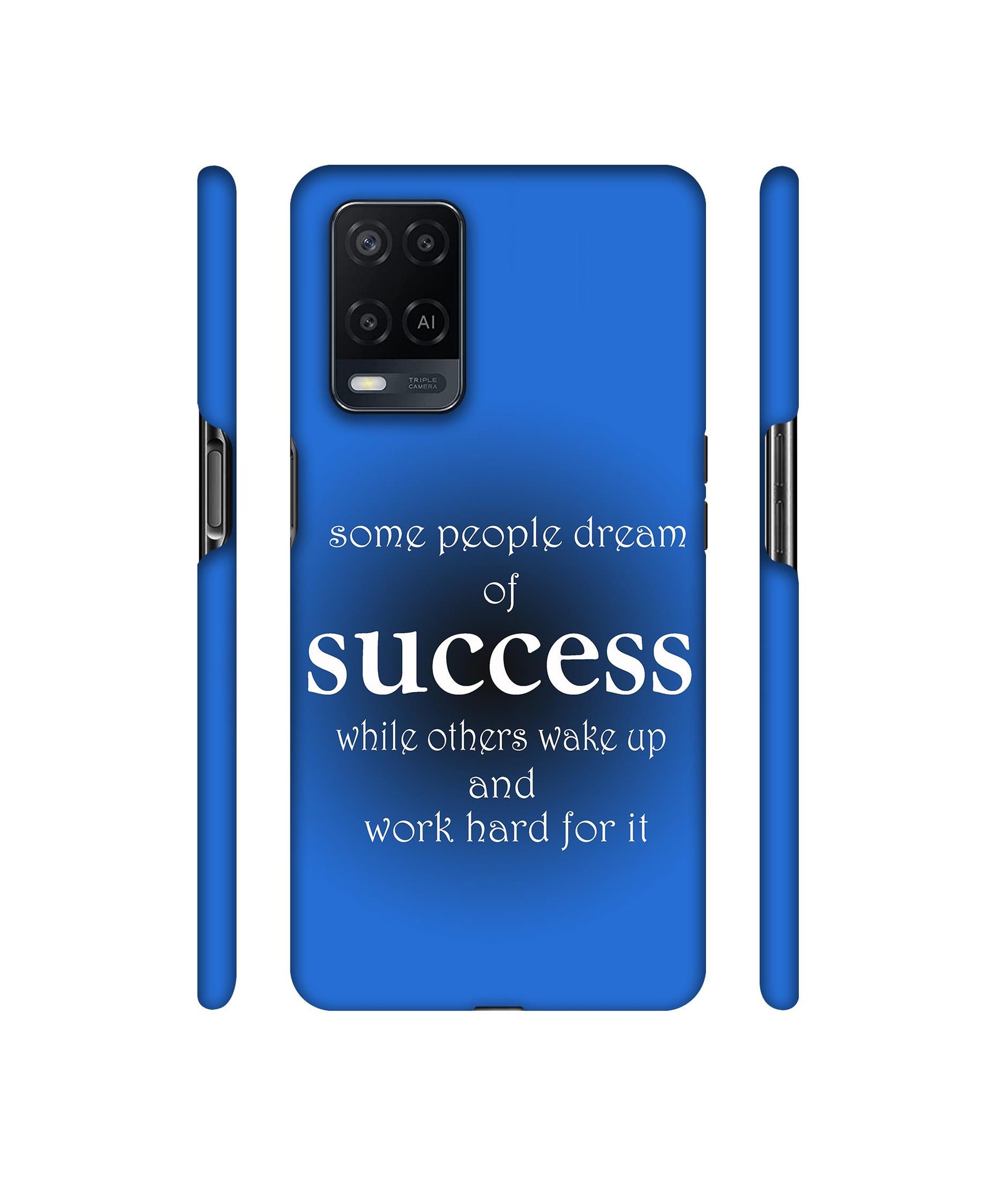 Success Motivational Designer Hard Back Cover for Oppo A54 4G