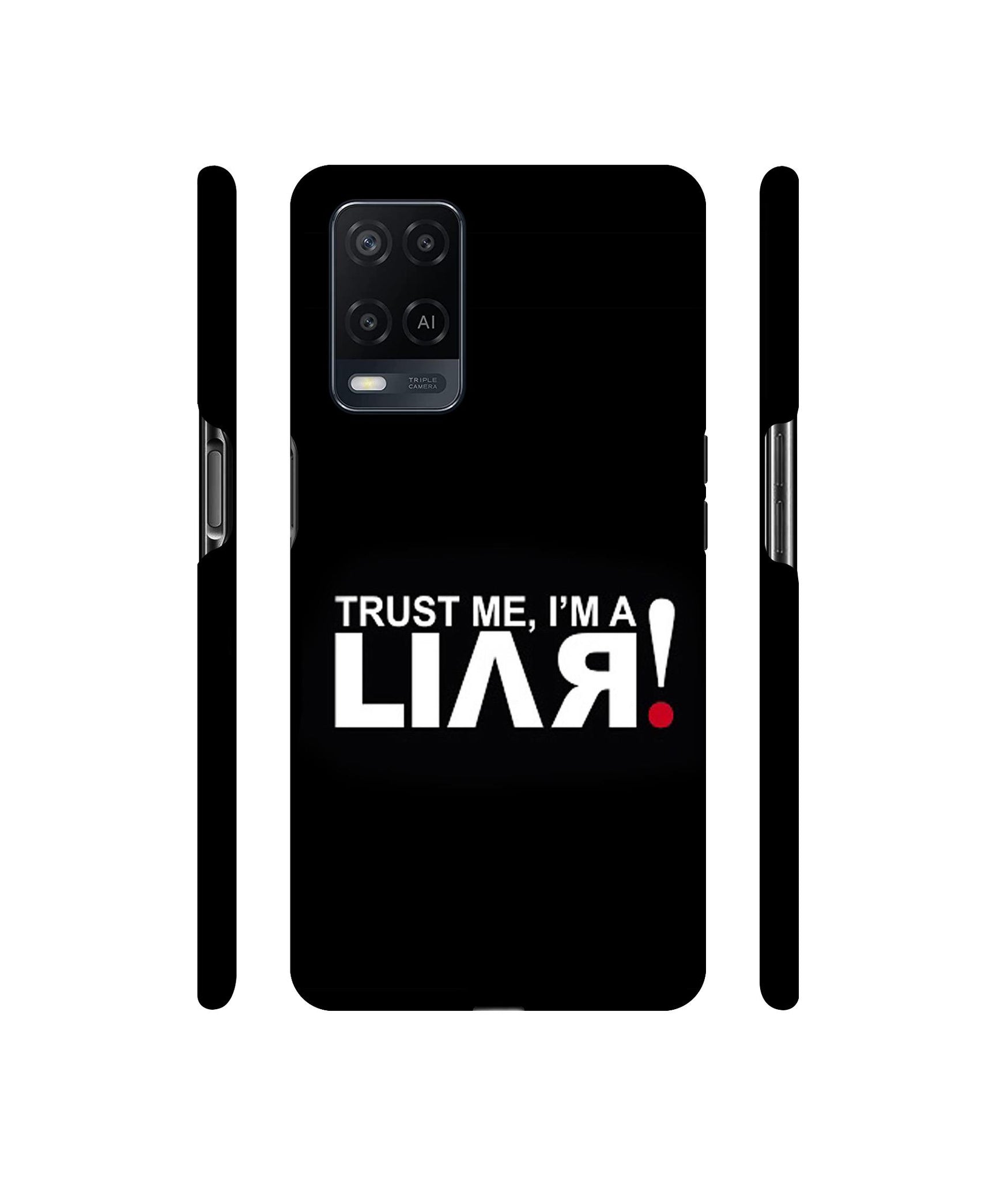 Trust Me Funny Quote Designer Hard Back Cover for Oppo A54 4G