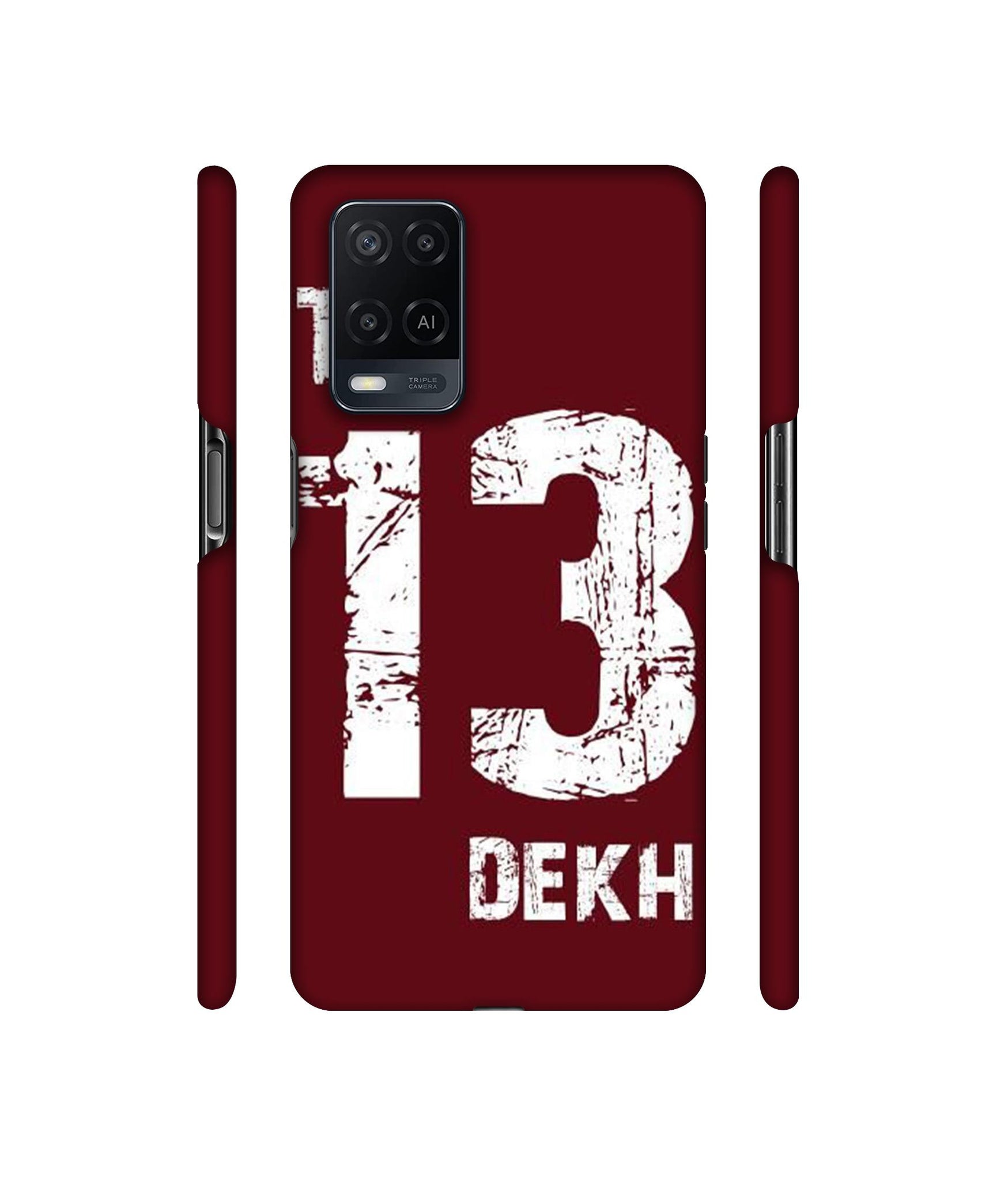 Tu 13 Dekh Designer Hard Back Cover for Oppo A54 4G