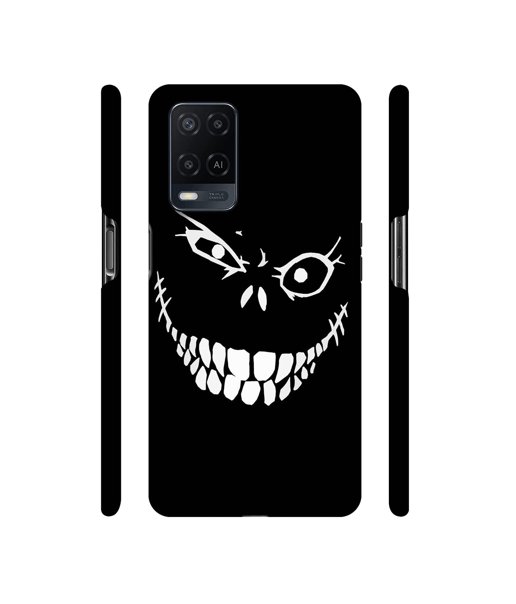 Face of Fear Designer Hard Back Cover for Oppo A54 4G