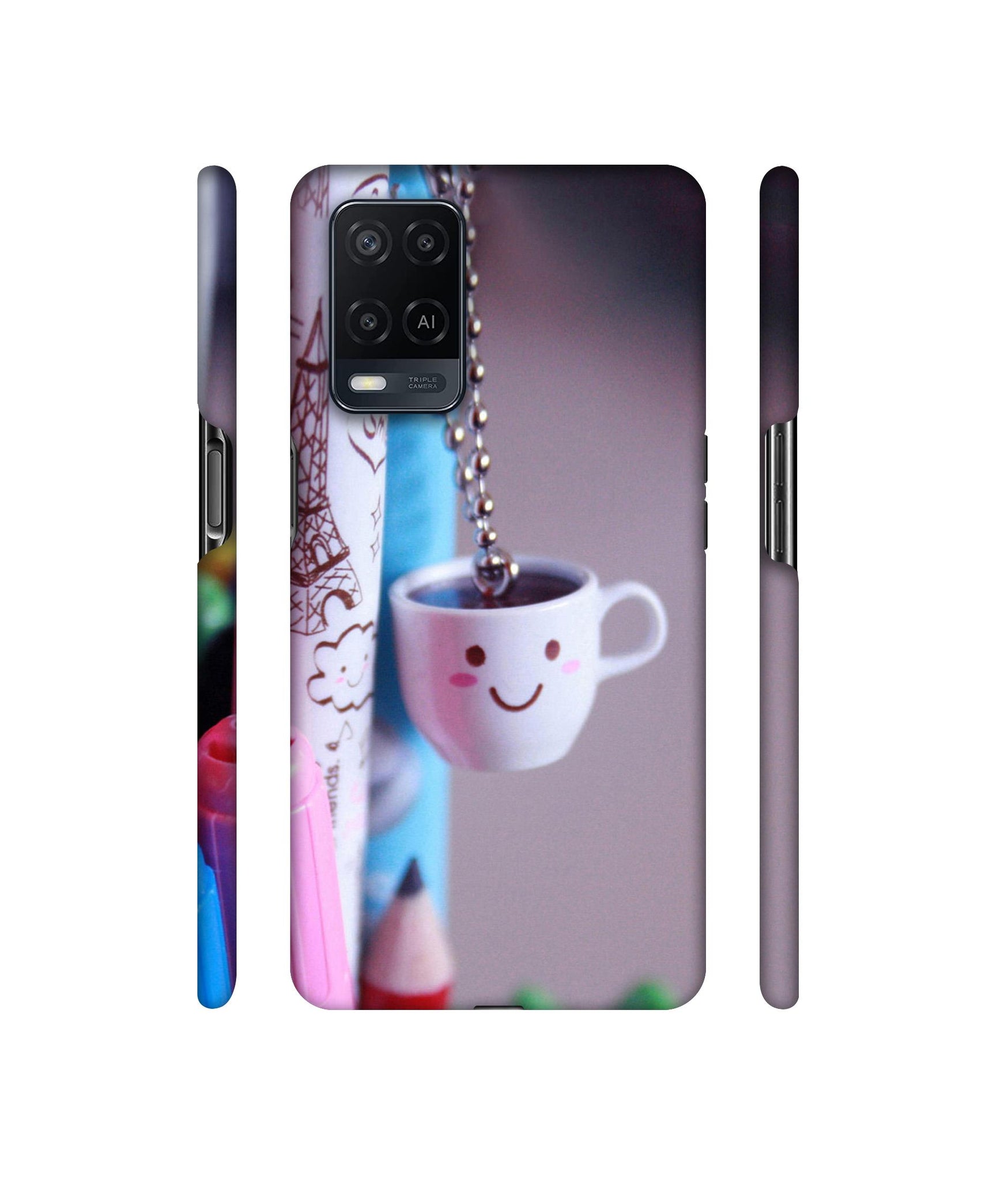 Photography Designer Hard Back Cover for Oppo A54 4G