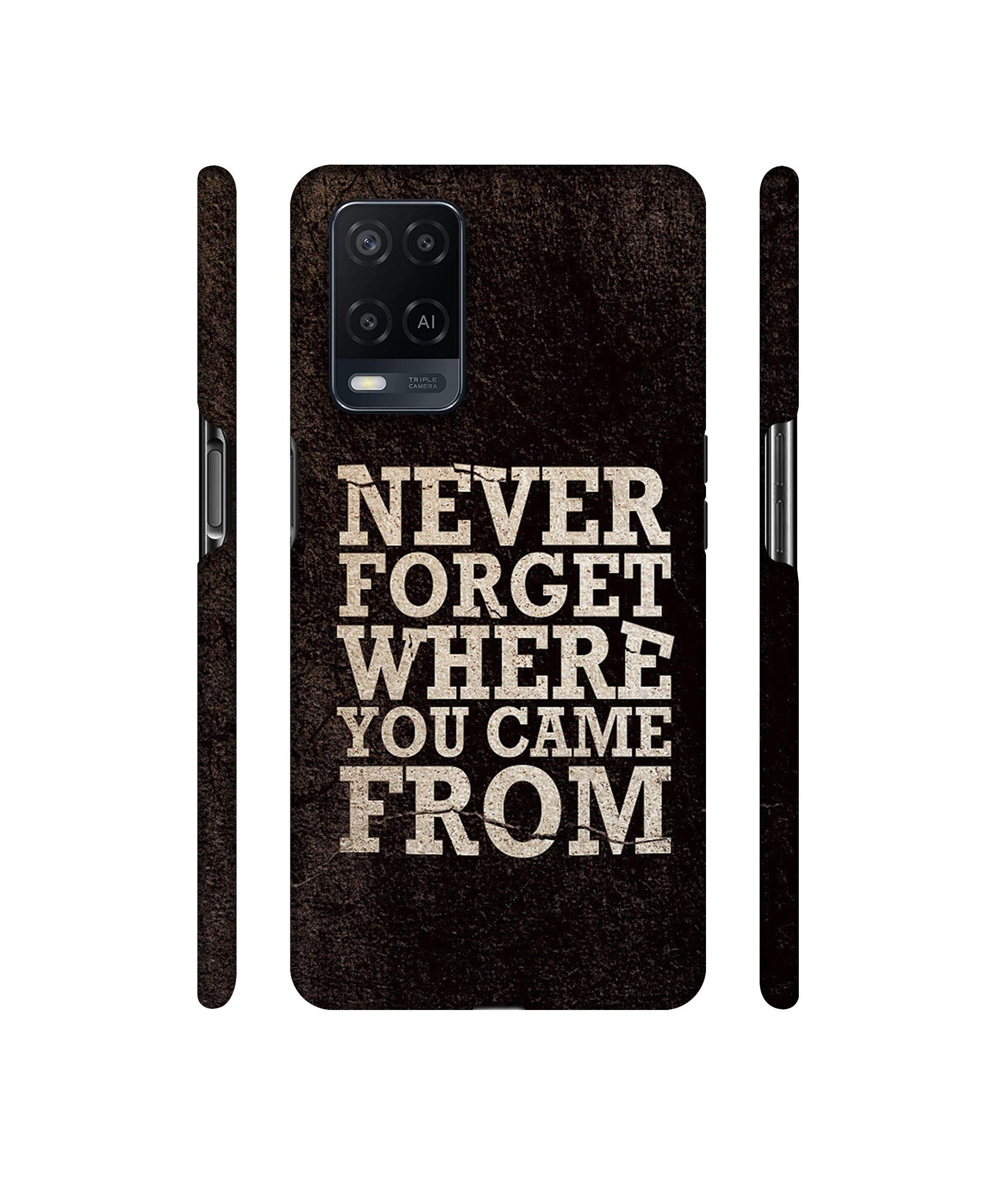Thought Designer Hard Back Cover for Oppo A54 4G