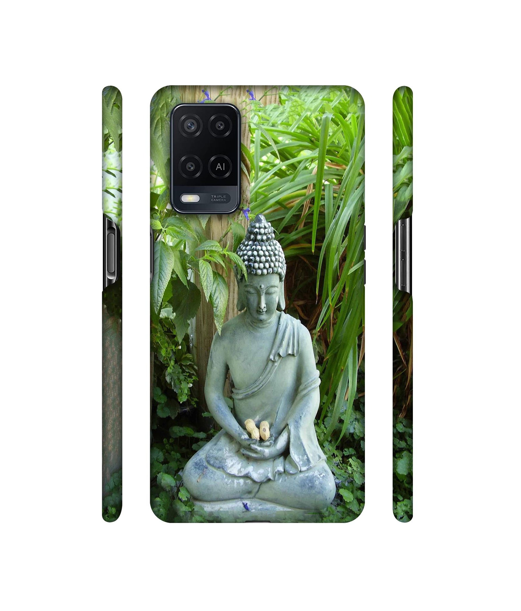Buddhism Designer Hard Back Cover for Oppo A54 4G