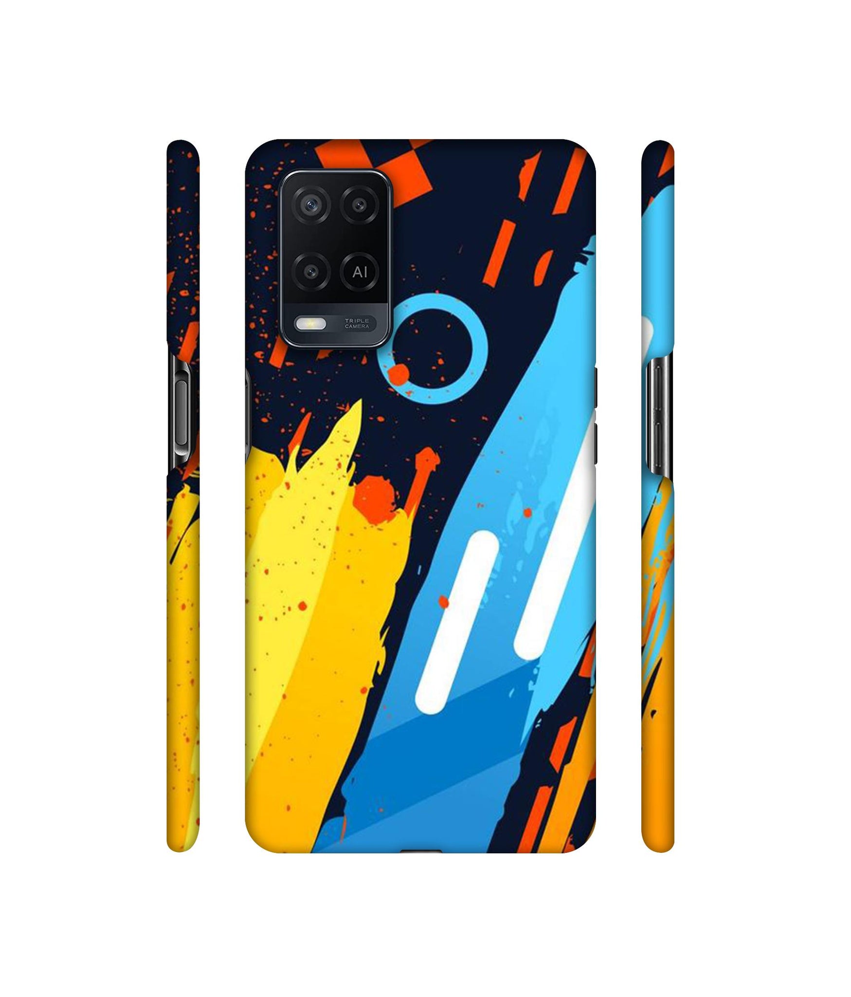 Illustrator Designer Hard Back Cover for Oppo A54 4G