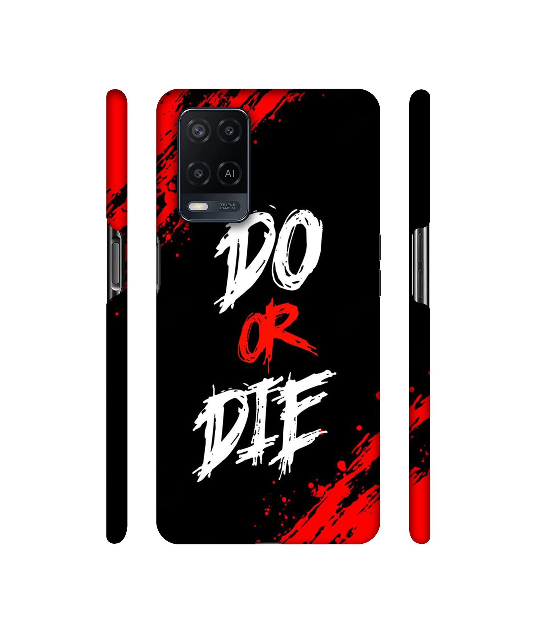 Do Or Die Designer Hard Back Cover for Oppo A54 4G