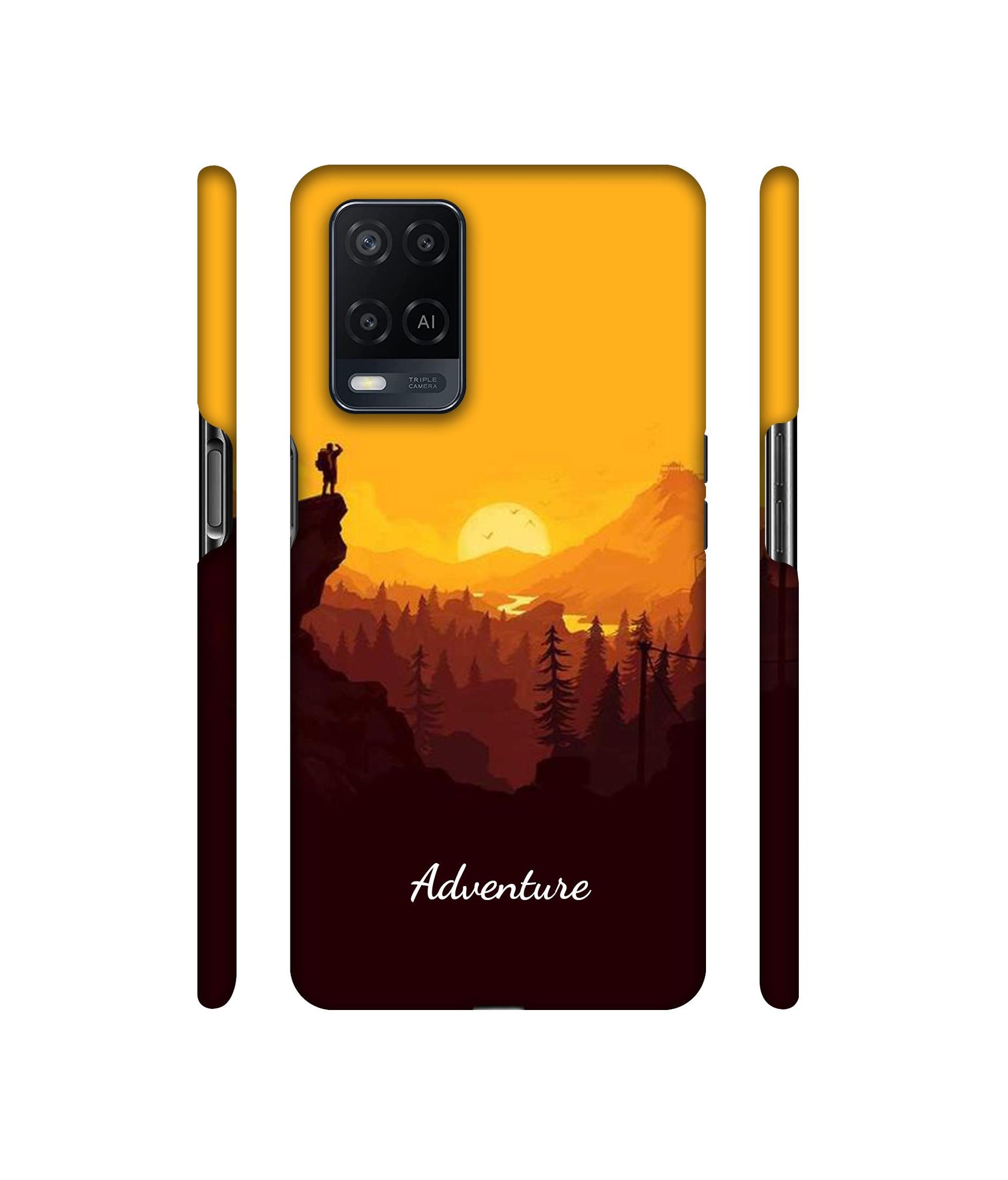 Adventure With Vactor Designer Hard Back Cover for Oppo A54 4G