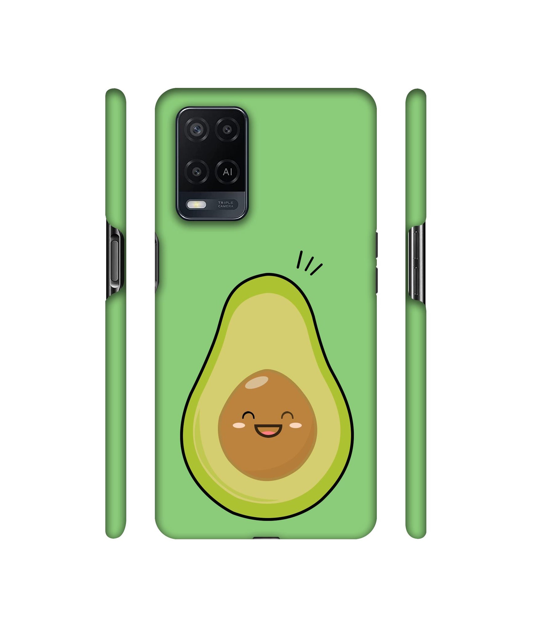 Avocados Designer Hard Back Cover for Oppo A54 4G