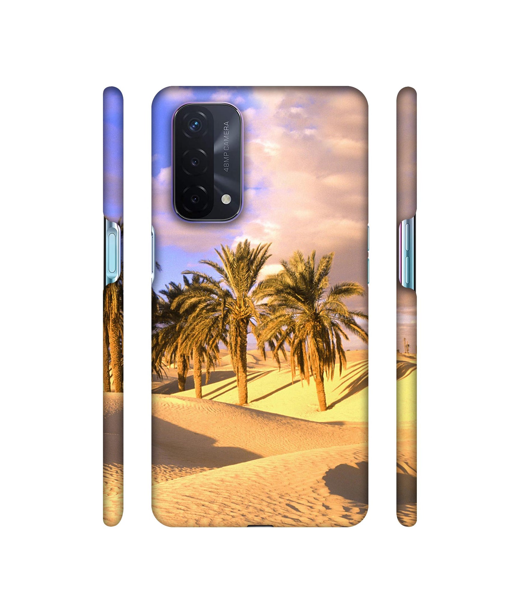 Cat Heart Tail Designer Hard Back Cover for Oppo A74 5G