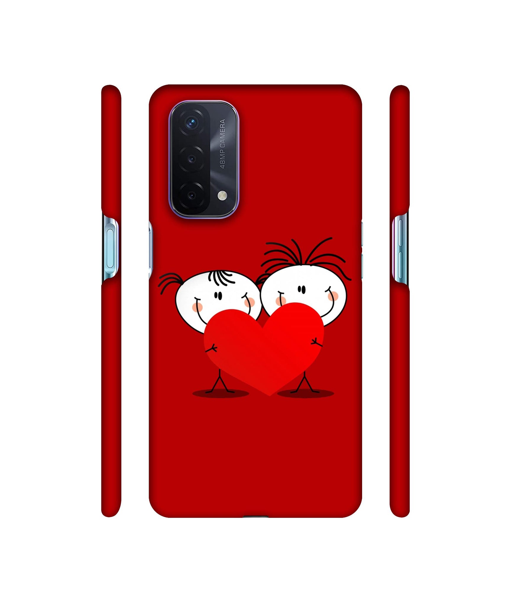 Valentines Day Designer Hard Back Cover for Oppo A74 5G