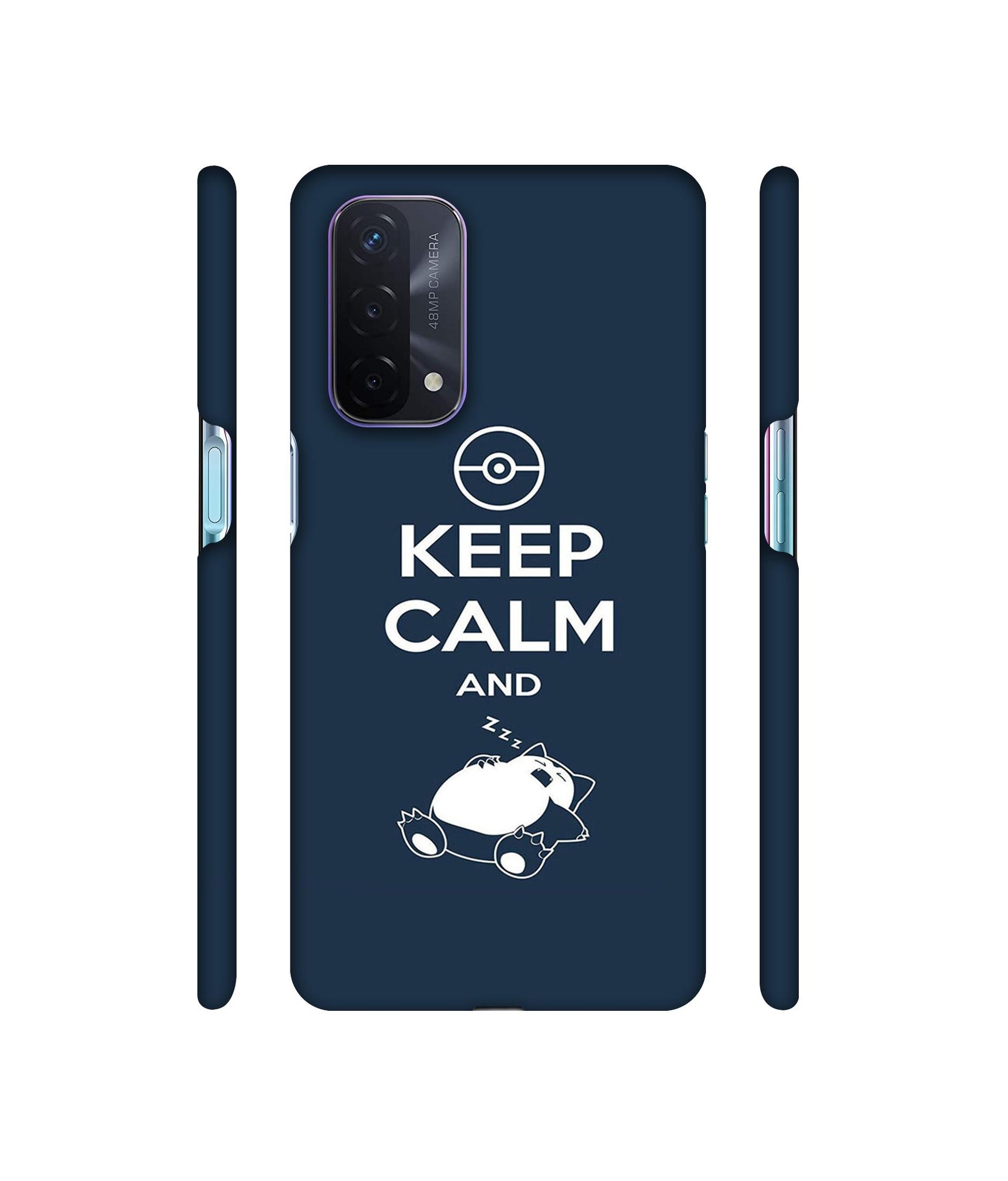 Sleep Pattern Designer Hard Back Cover for Oppo A74 5G