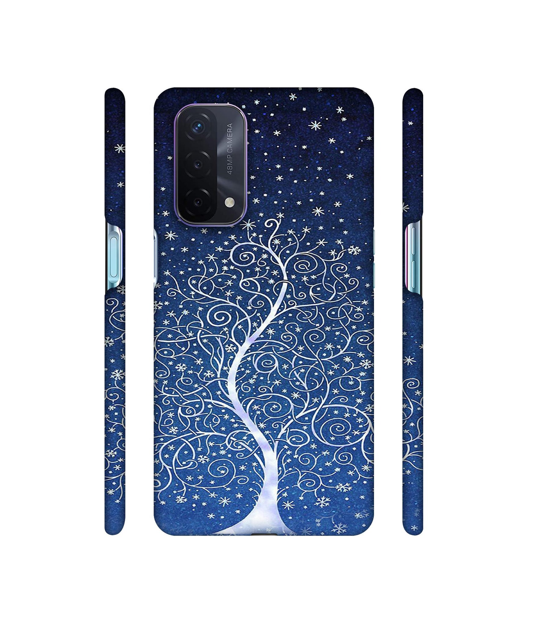 Magic Tree Designer Hard Back Cover for Oppo A74 5G