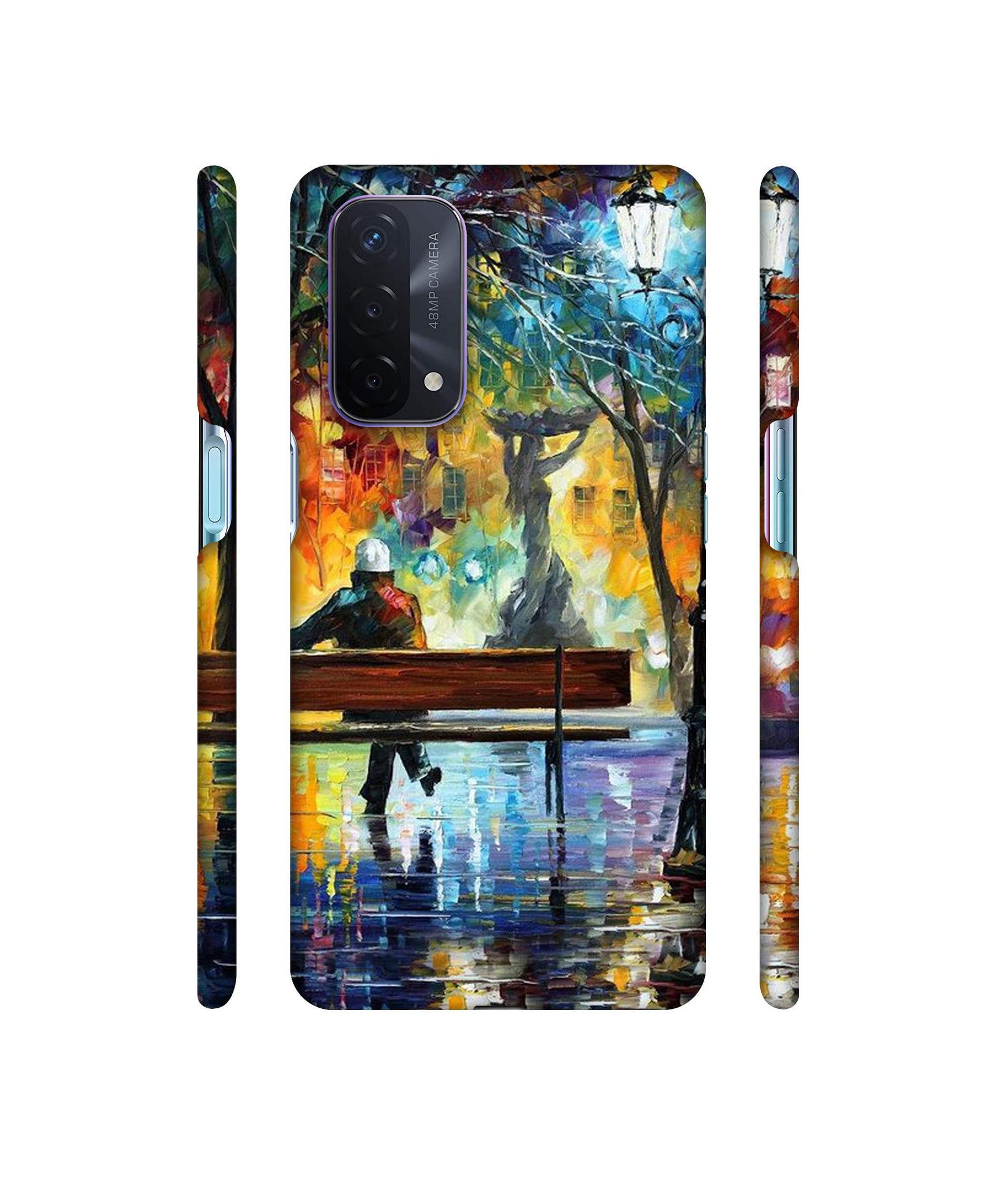 Man Resting Designer Hard Back Cover for Oppo A74 5G