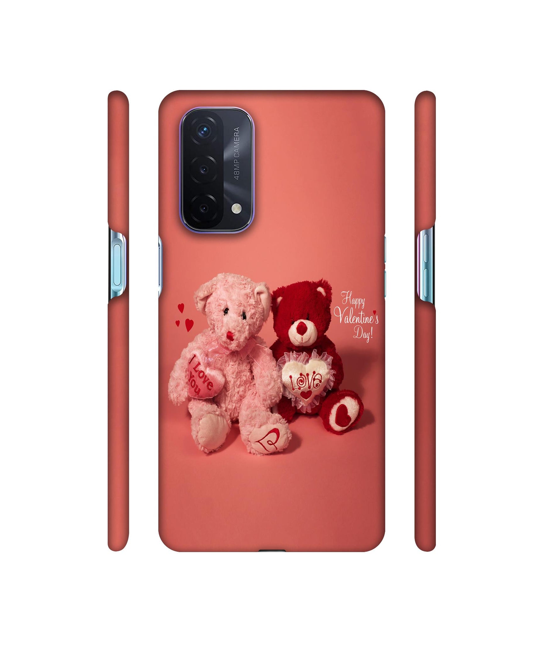 Valentine Day Designer Hard Back Cover for Oppo A74 5G