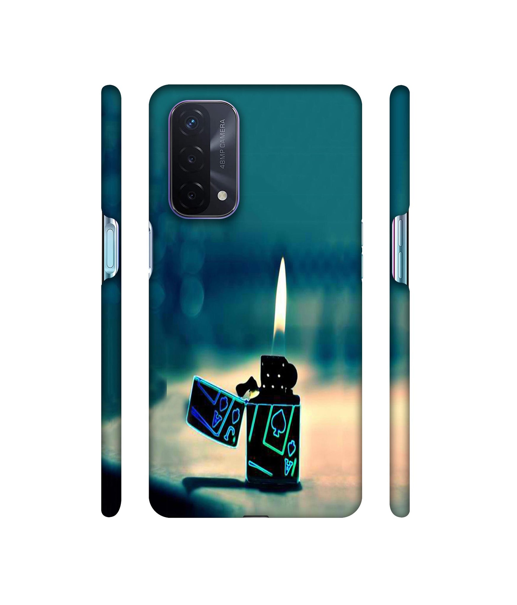 Cigrate Lighter Designer Hard Back Cover for Oppo A74 5G