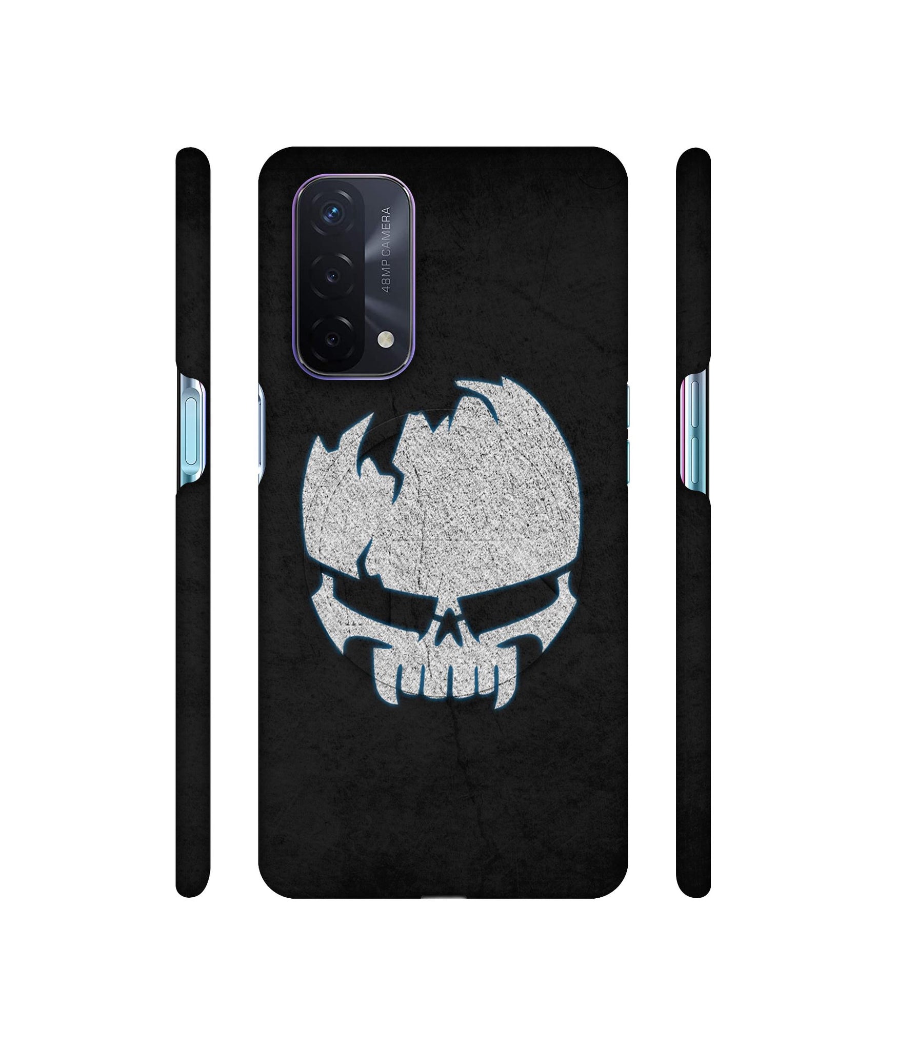 Skull Designer Hard Back Cover for Oppo A74 5G