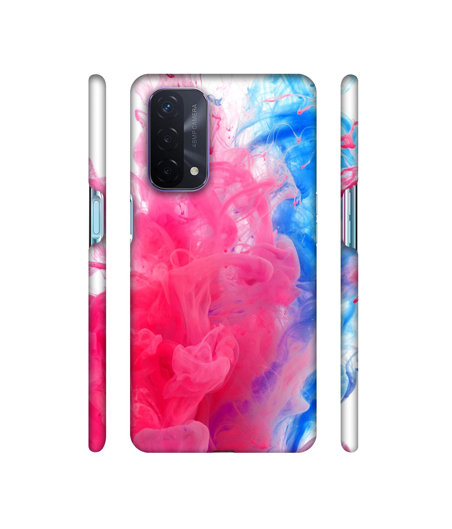 Fractal Paint Designer Hard Back Cover for Oppo A74 5G