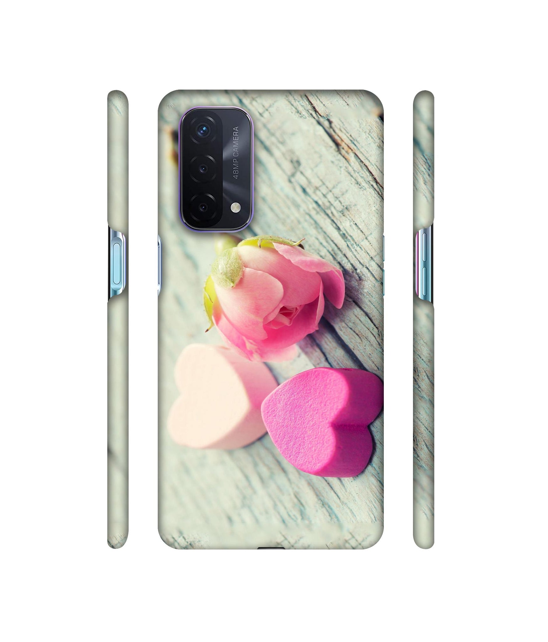 Tenderness Designer Hard Back Cover for Oppo A74 5G
