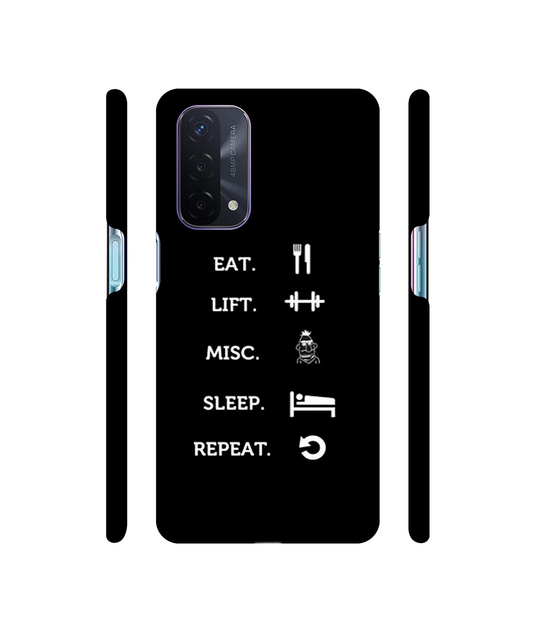 Life Tool Quote Designer Hard Back Cover for Oppo A74 5G