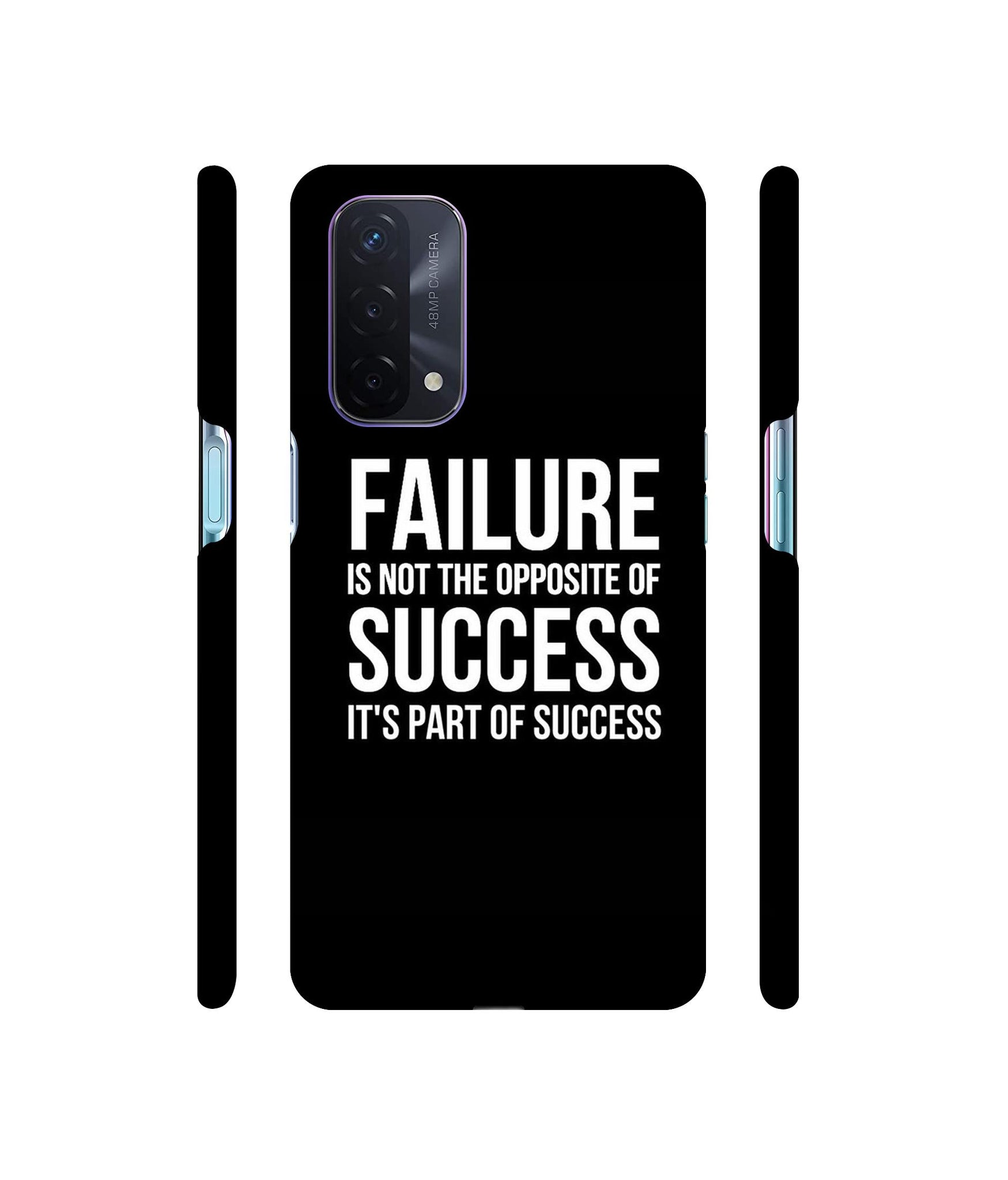 Motivational Quote Designer Hard Back Cover for Oppo A74 5G