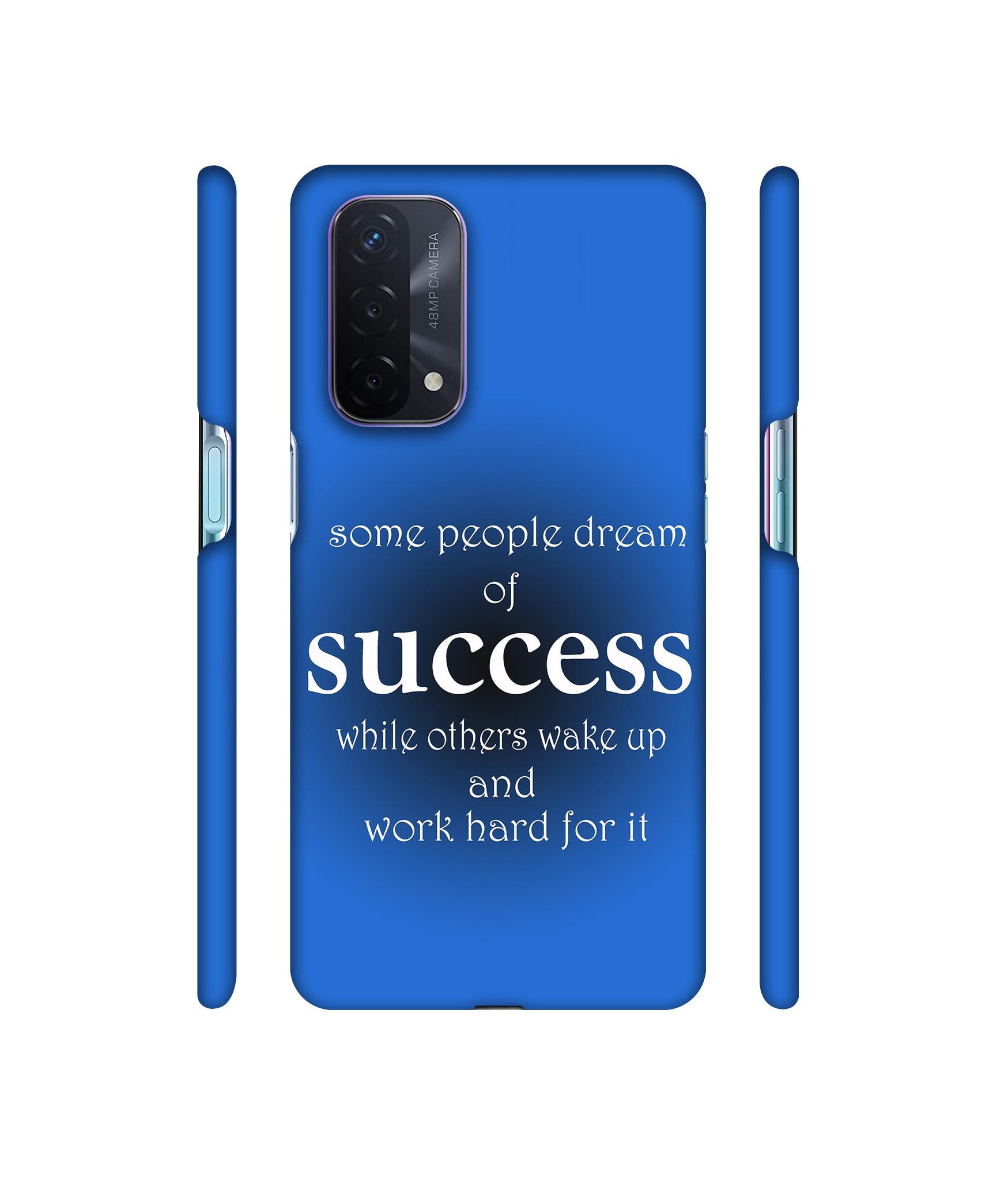 Success Motivational Designer Hard Back Cover for Oppo A74 5G