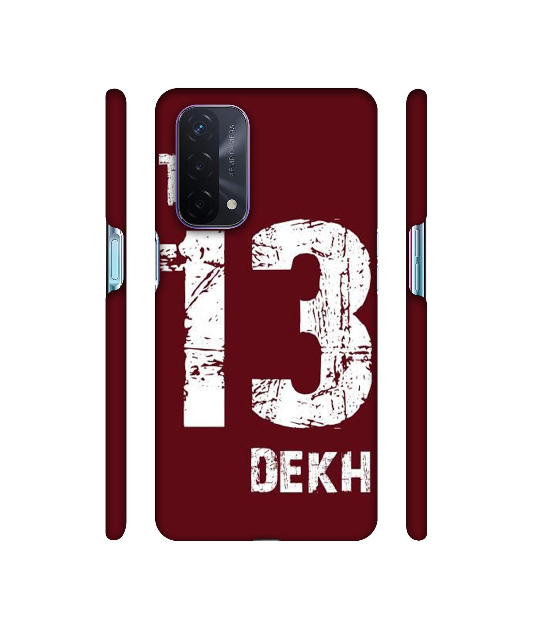 Tu 13 Dekh Designer Hard Back Cover for Oppo A74 5G