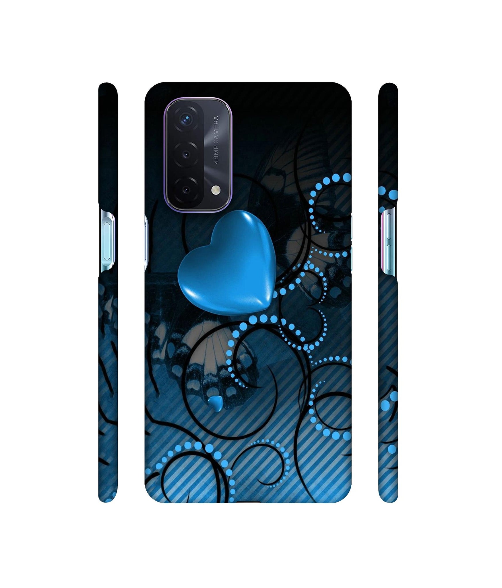 Hart Designer Hard Back Cover for Oppo A74 5G