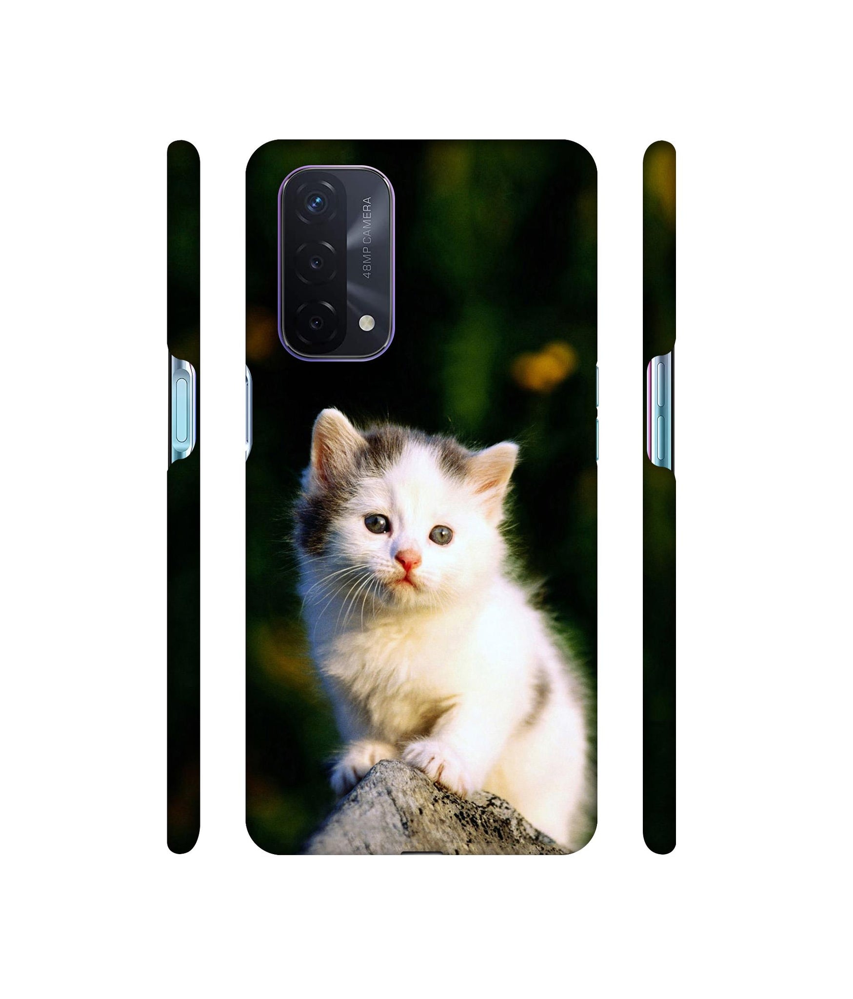 Sweet Cat Designer Hard Back Cover for Oppo A74 5G