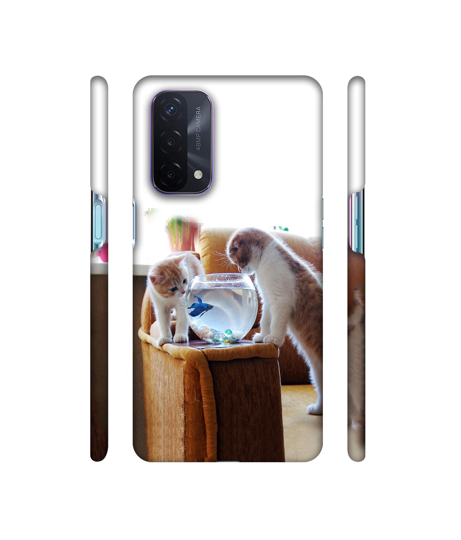 Quotes Tumbler Designer Hard Back Cover for Oppo A74 5G