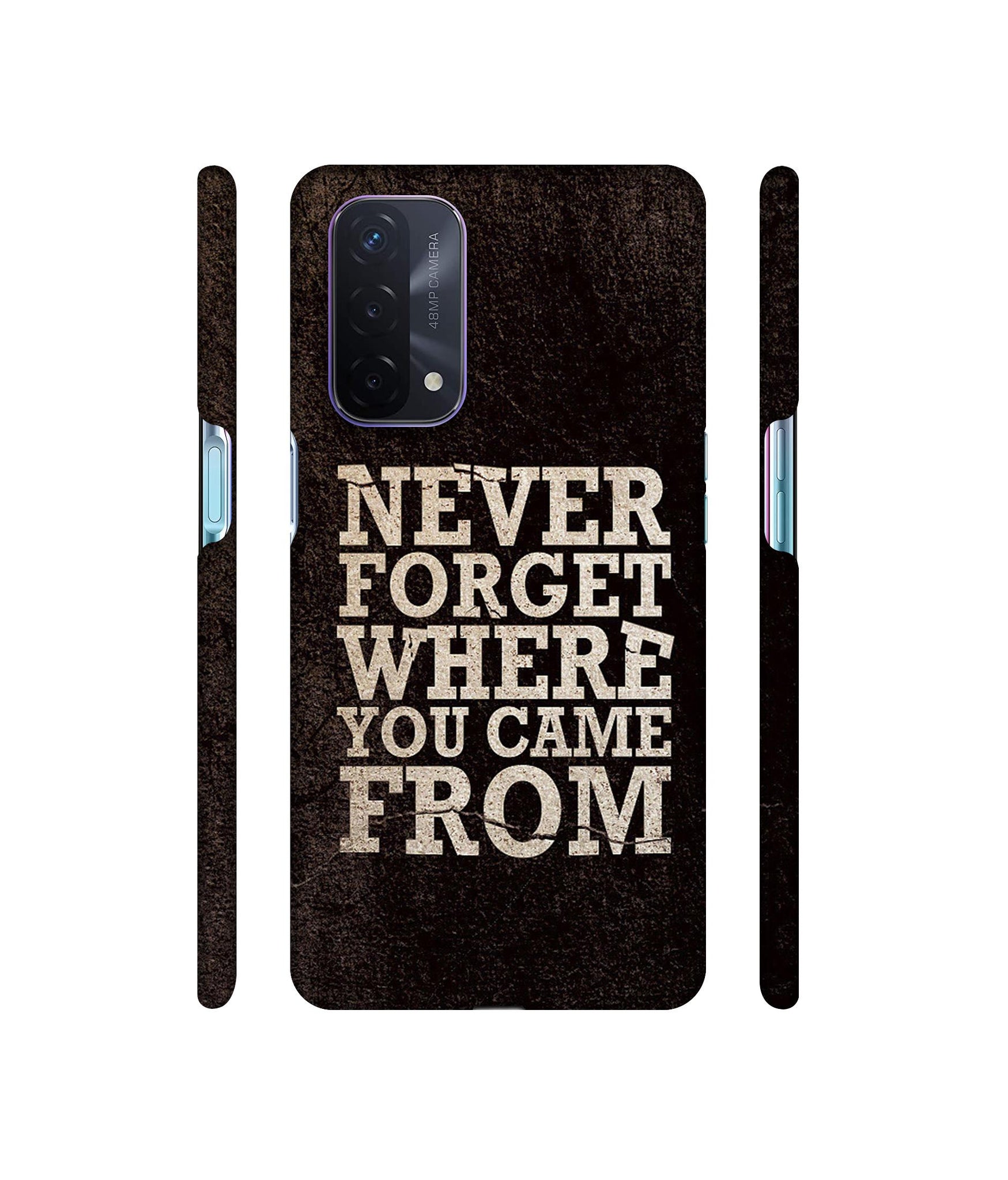 Thought Designer Hard Back Cover for Oppo A74 5G