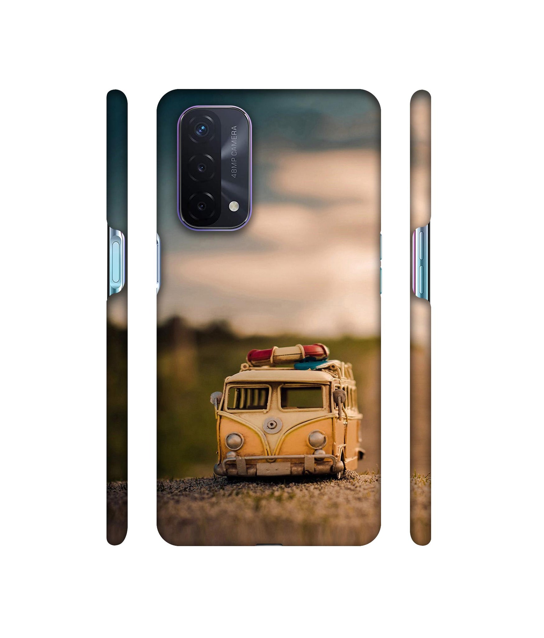 Toy Car Designer Hard Back Cover for Oppo A74 5G