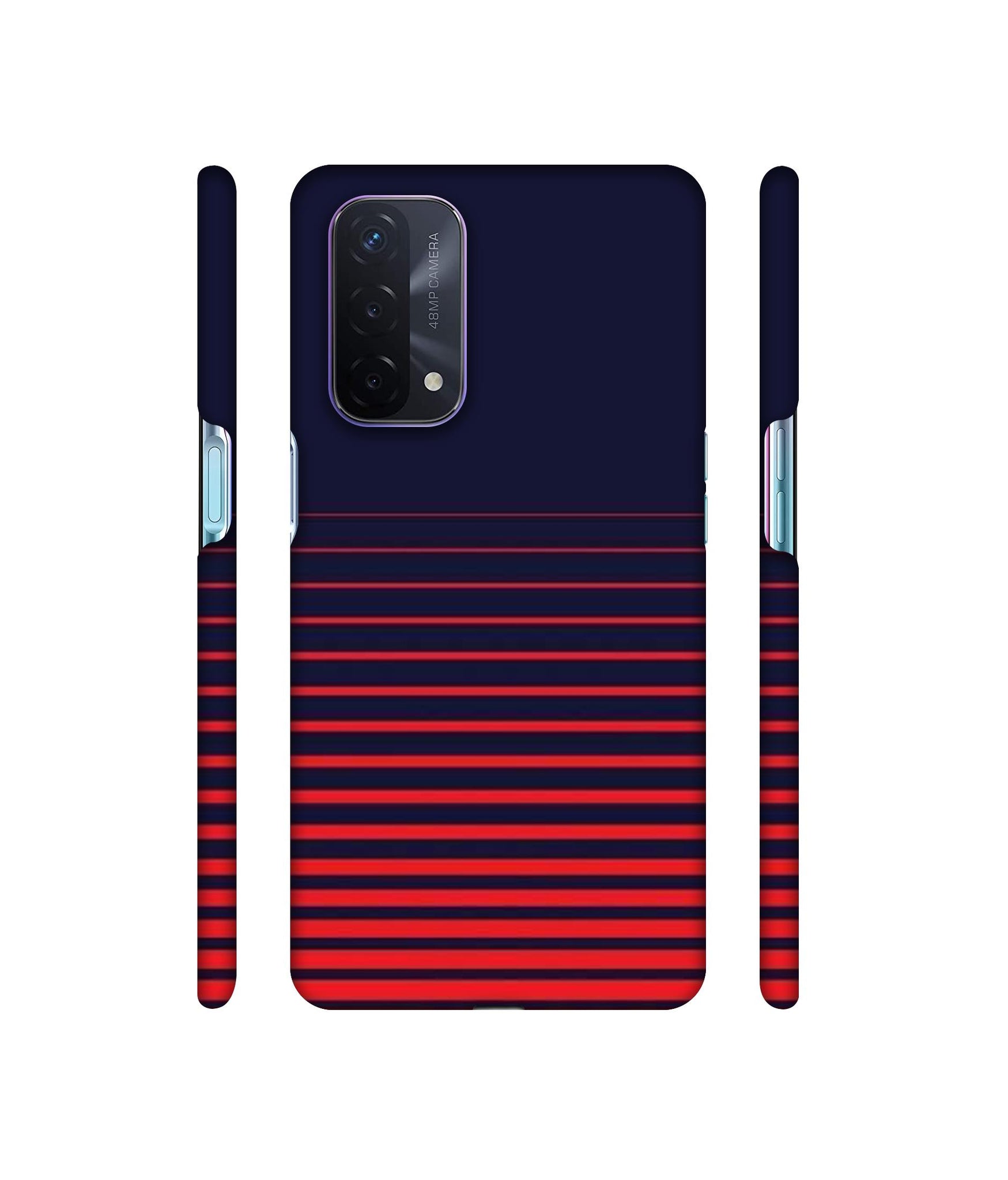 Redline Designer Hard Back Cover for Oppo A74 5G