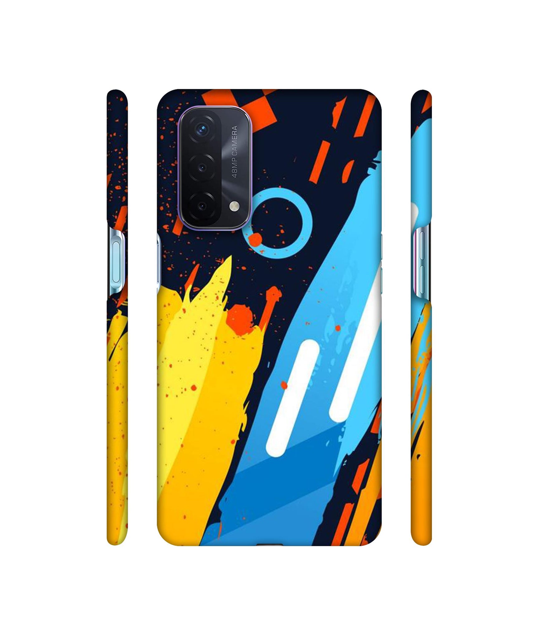Illustrator Designer Hard Back Cover for Oppo A74 5G