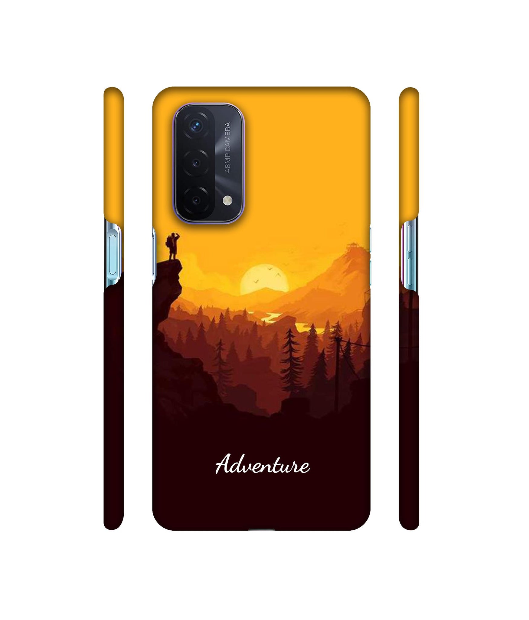 Adventure With Vactor Designer Hard Back Cover for Oppo A74 5G