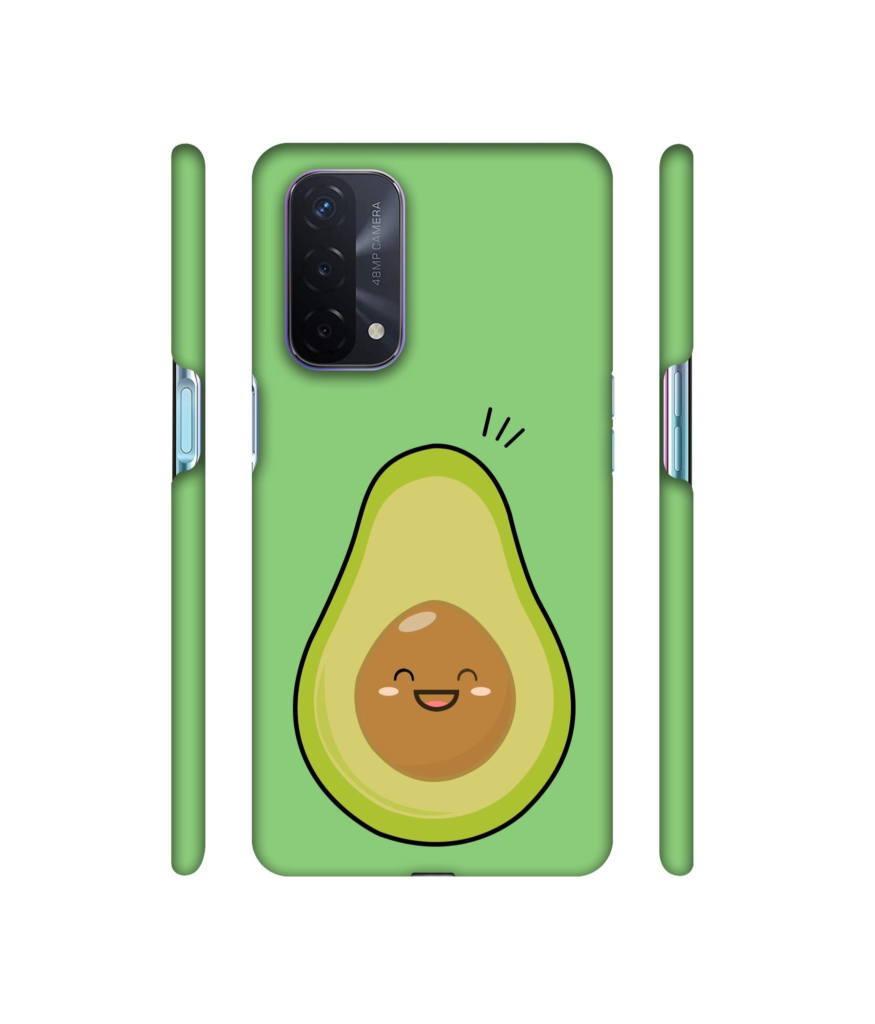 Avocados Designer Hard Back Cover for Oppo A74 5G