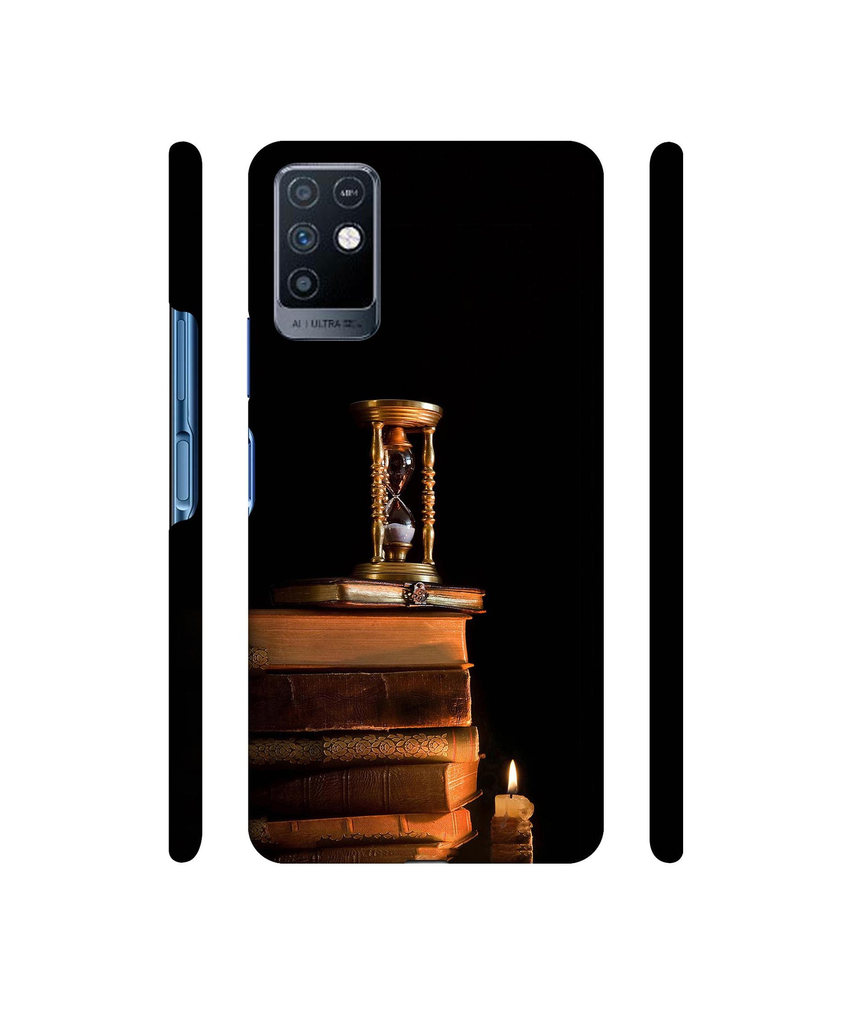 Magic Candles Books Designer Hard Back Cover for Infinix Note 10