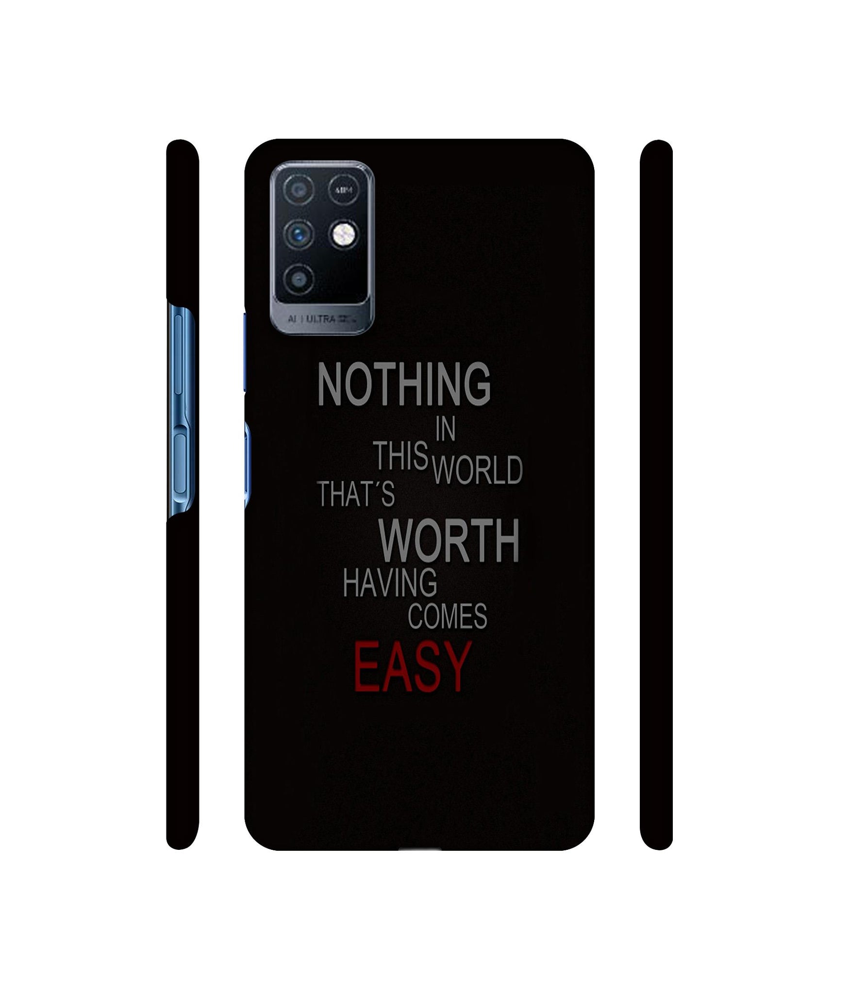 Life Quotes Designer Hard Back Cover for Infinix Note 10