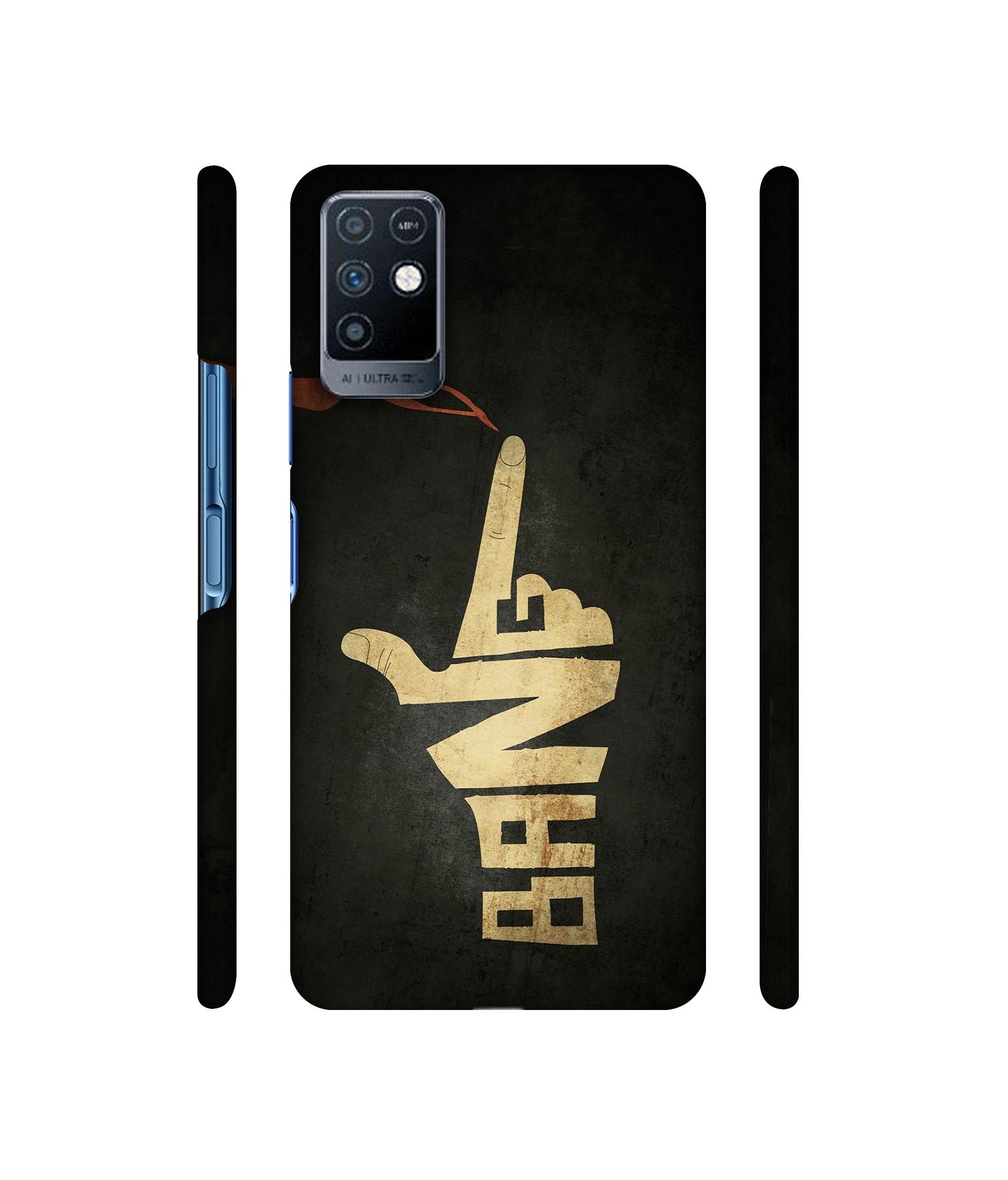 Pointing Designer Hard Back Cover for Infinix Note 10