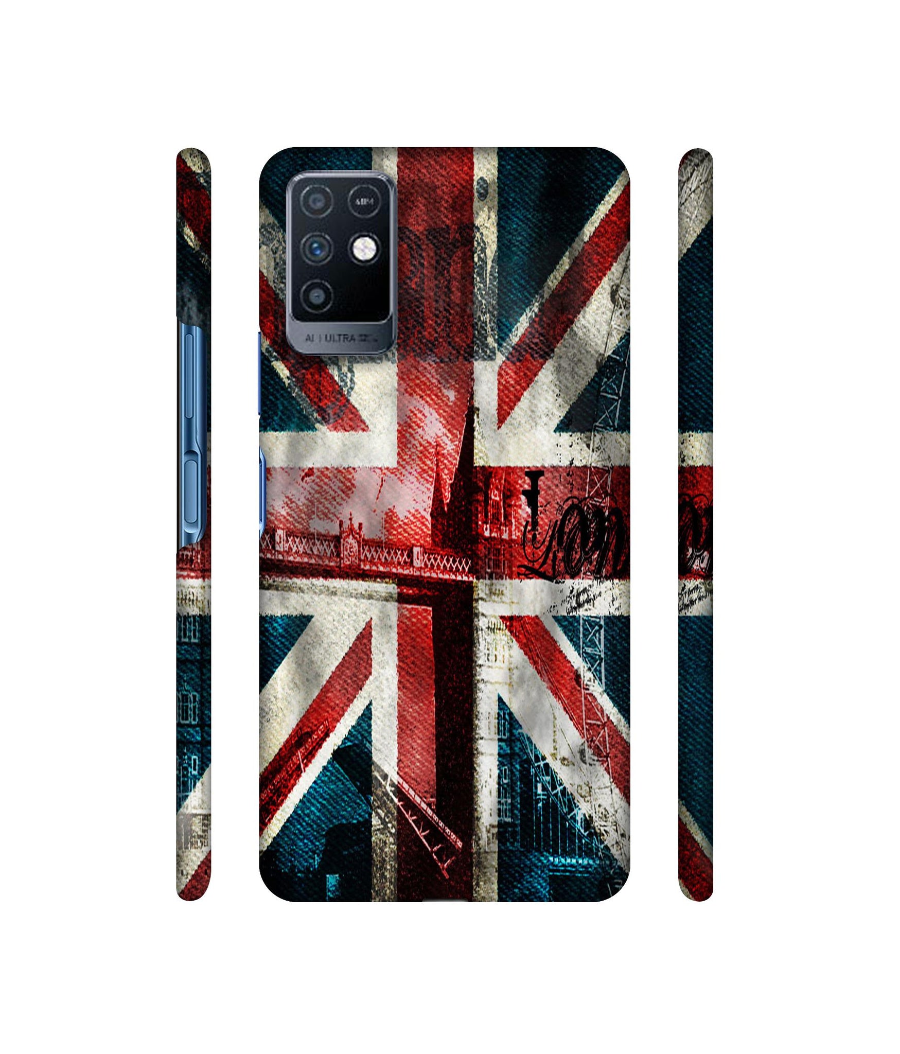 London Flag wallpaper Designer Hard Back Cover for Infinix Note 10
