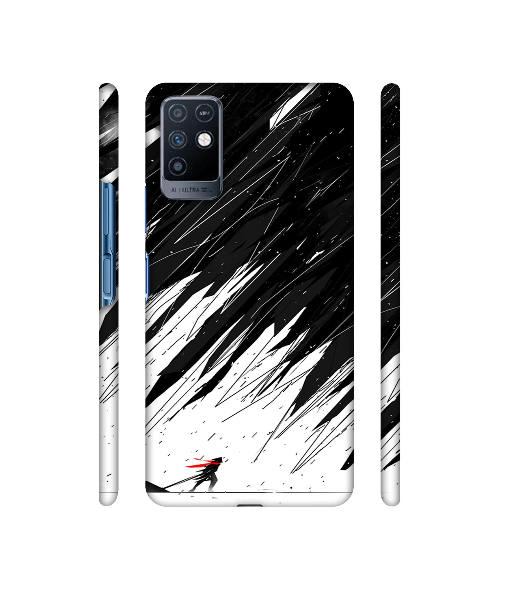 Geometric Strom Designer Hard Back Cover for Infinix Note 10