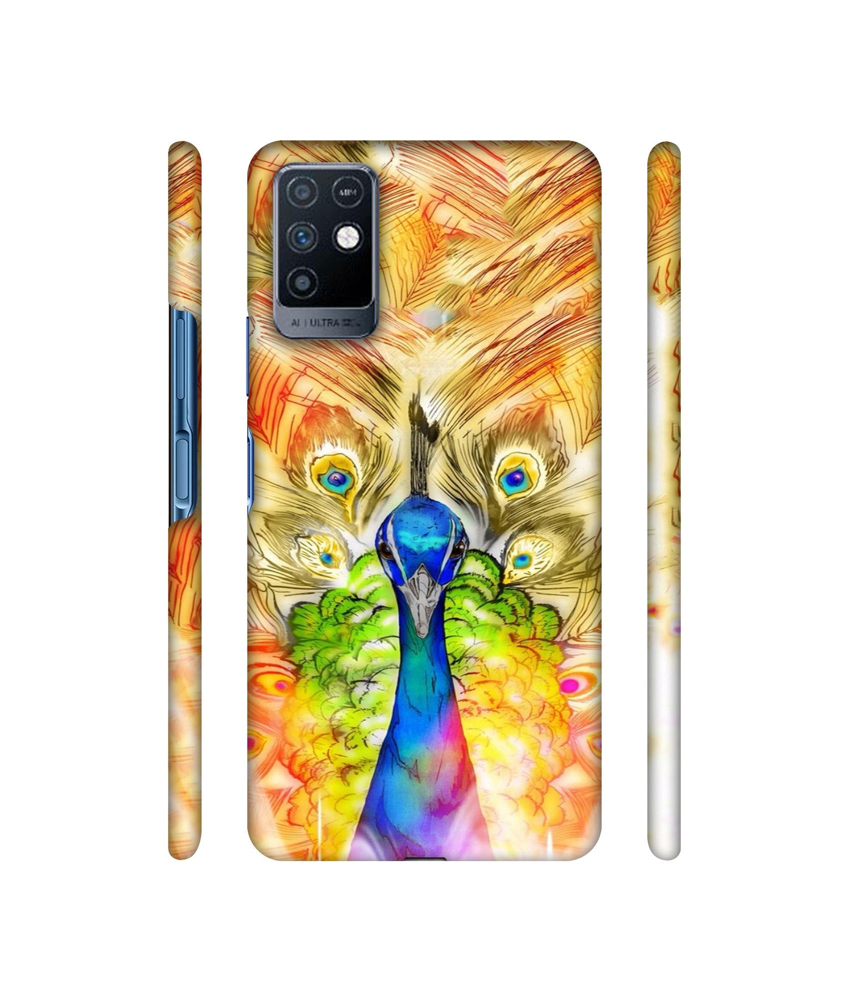 Colorful Joy Pattern Designer Hard Back Cover for Infinix Note 10