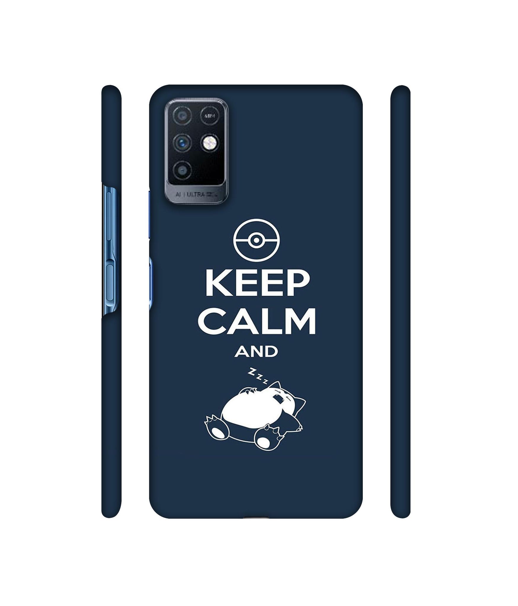 Sleep Pattern Designer Hard Back Cover for Infinix Note 10