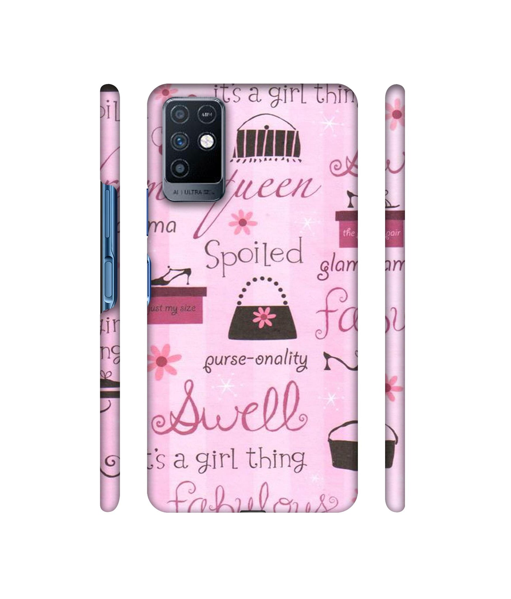 Its A Girl Thing Designer Hard Back Cover for Infinix Note 10