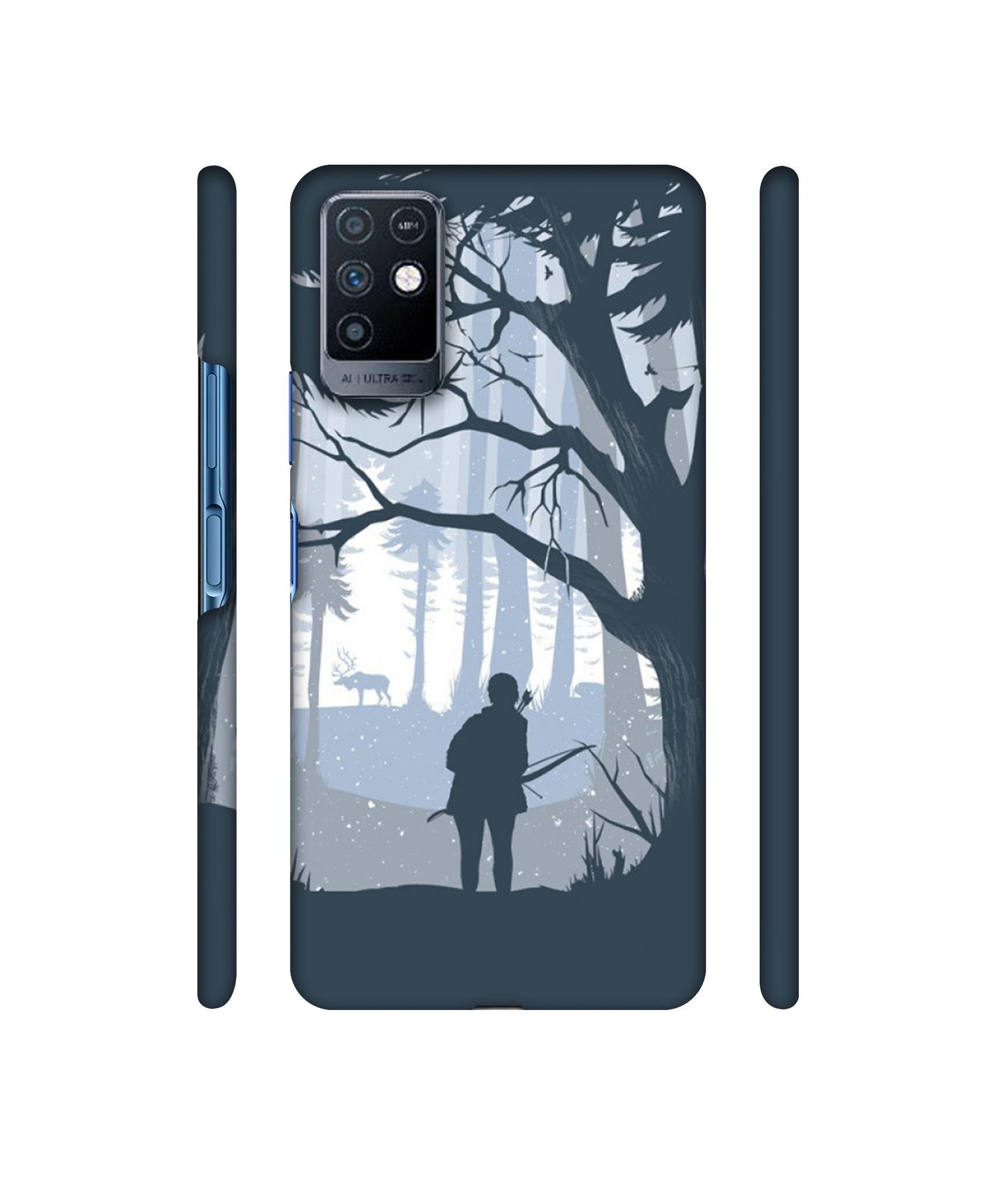 Hunter Designer Hard Back Cover for Infinix Note 10