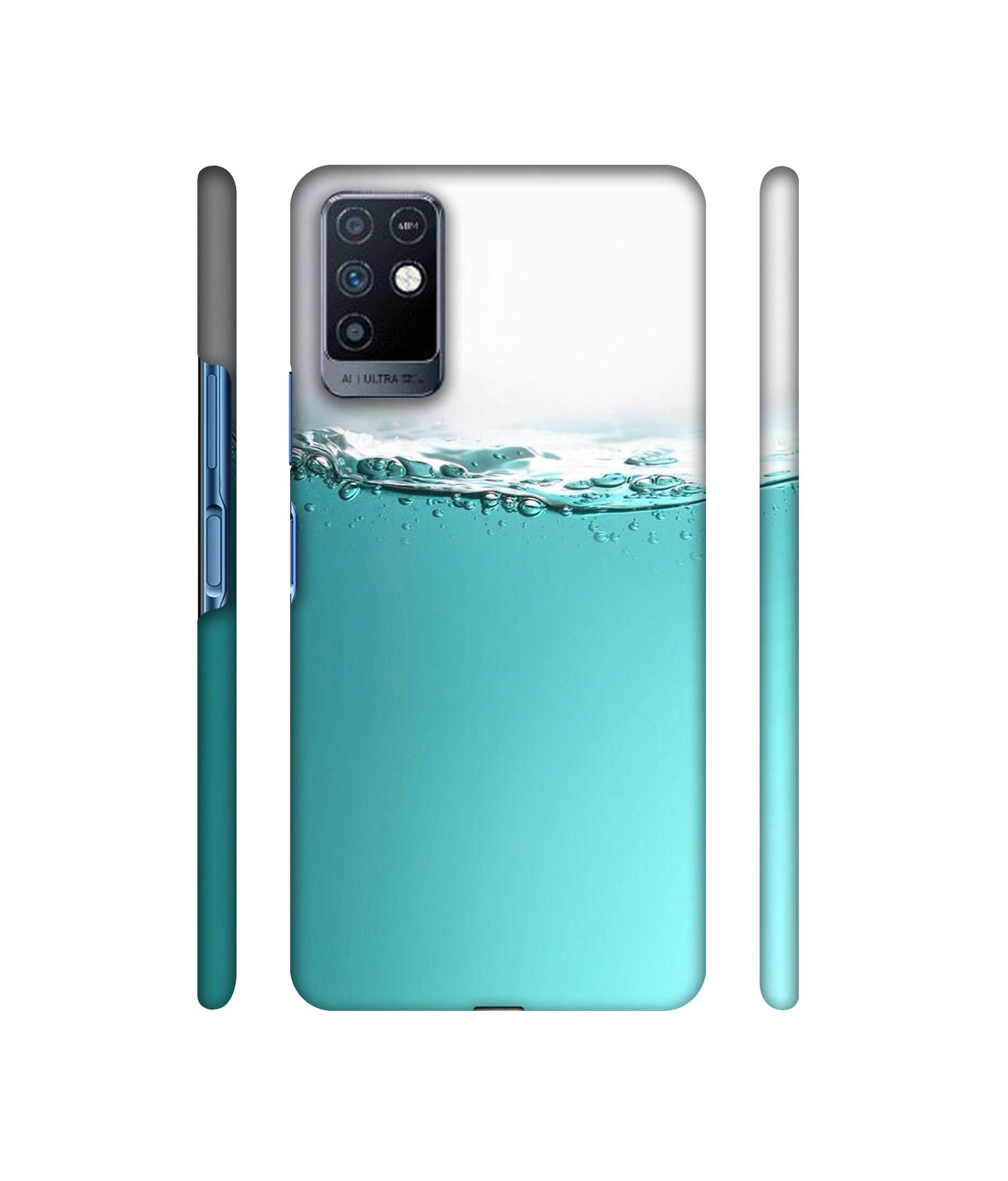 Half Fill Designer Hard Back Cover for Infinix Note 10