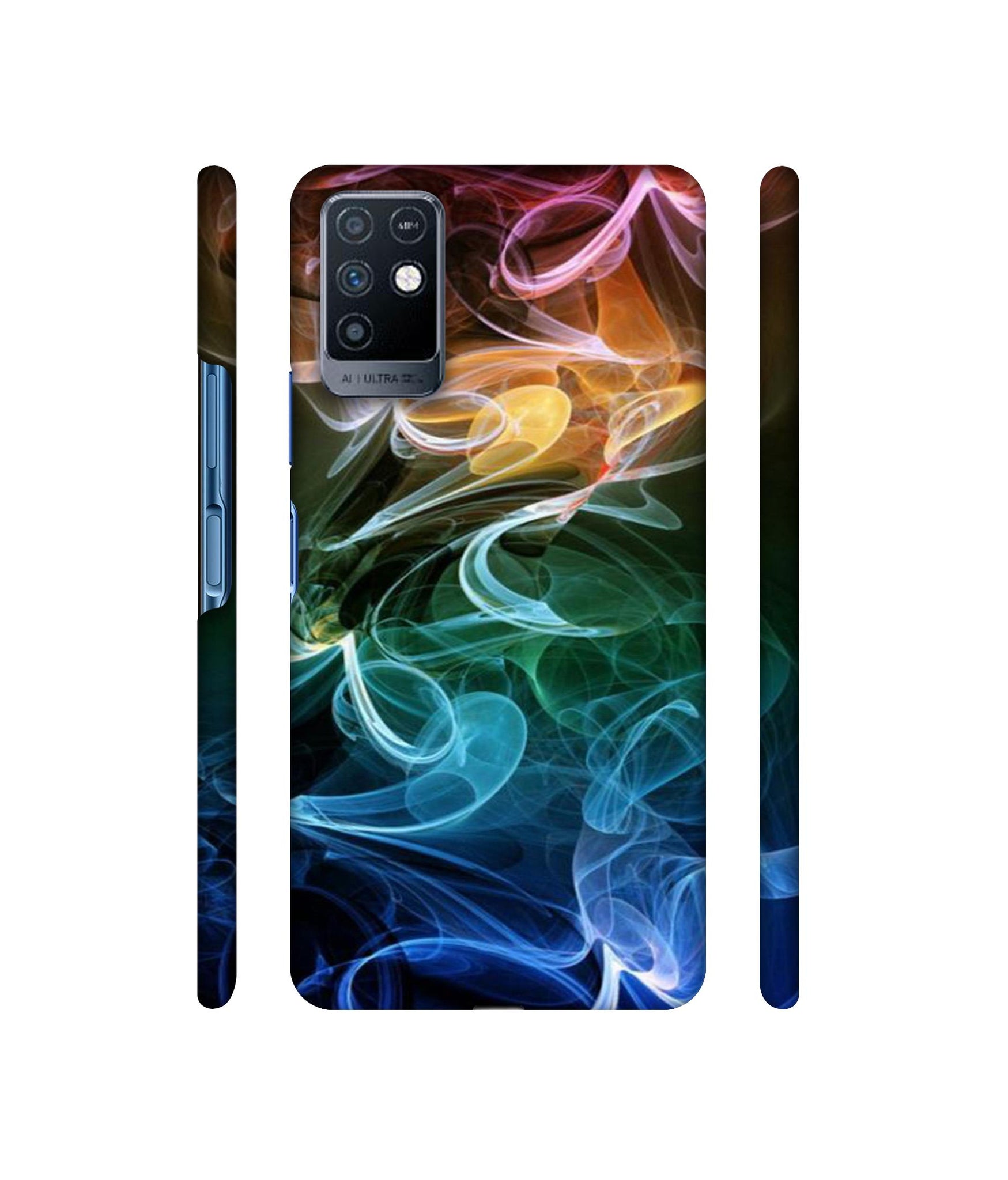 Smoky Pattern Designer Hard Back Cover for Infinix Note 10