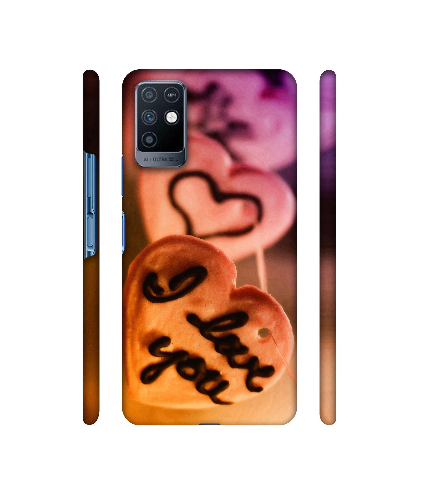 I Love you Designer Hard Back Cover for Infinix Note 10